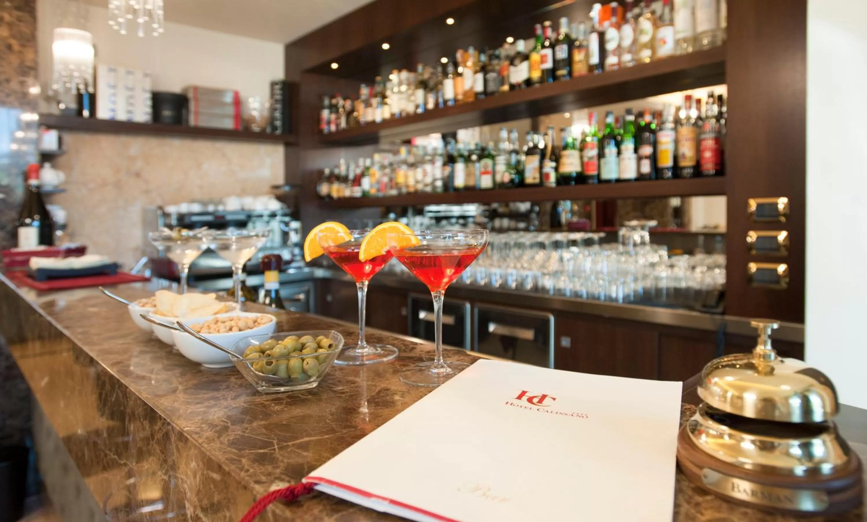 Lounge or bar in Hotel Calissano