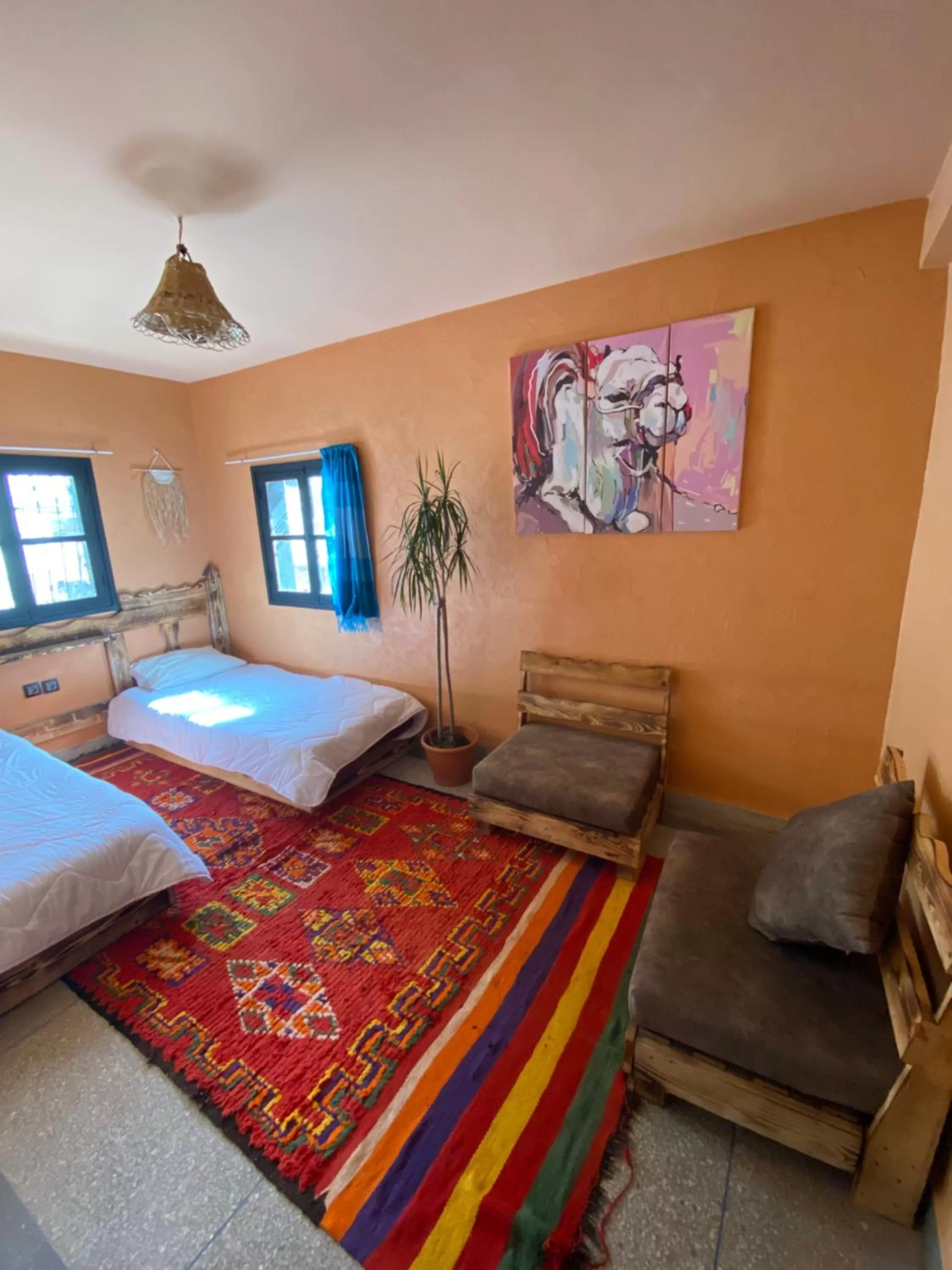 Double or Twin Room with Shared Bathroom - single occupancy in Anza surfhouse