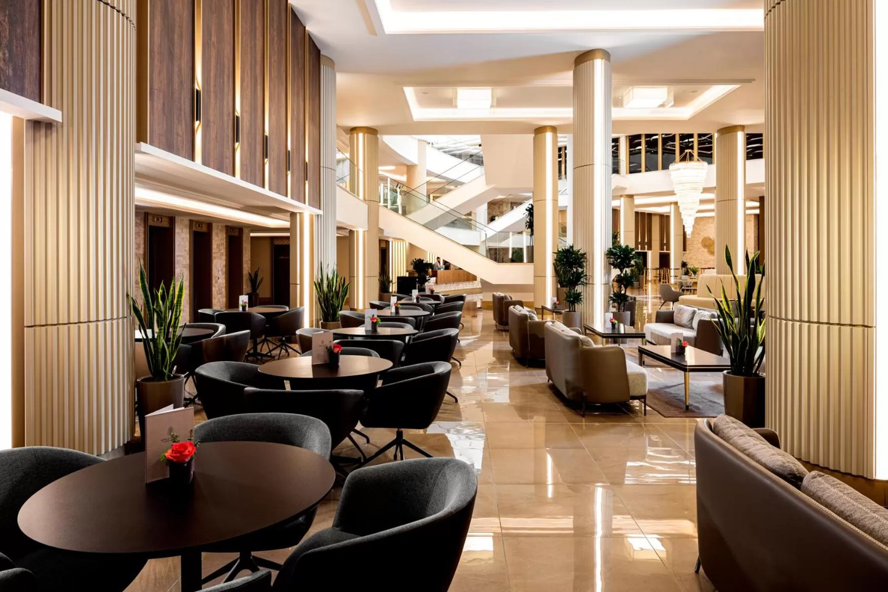 Lobby or reception in Kings' Valley Medical & Spa Hotel