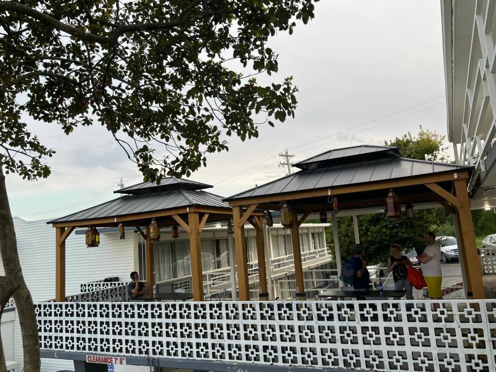 Patio in Econo Lodge Fort Knox