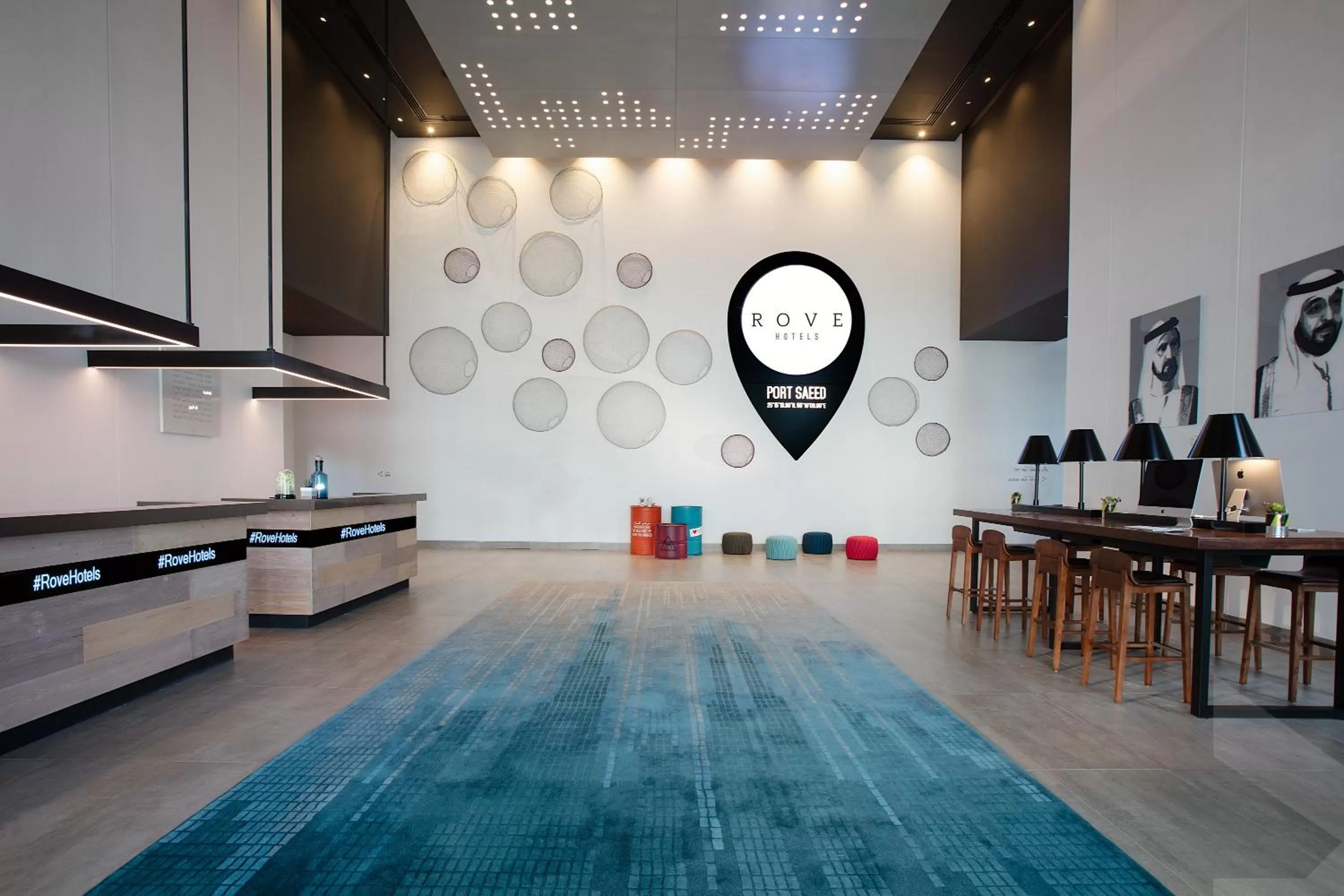 Lobby or reception in Rove City Centre, Deira