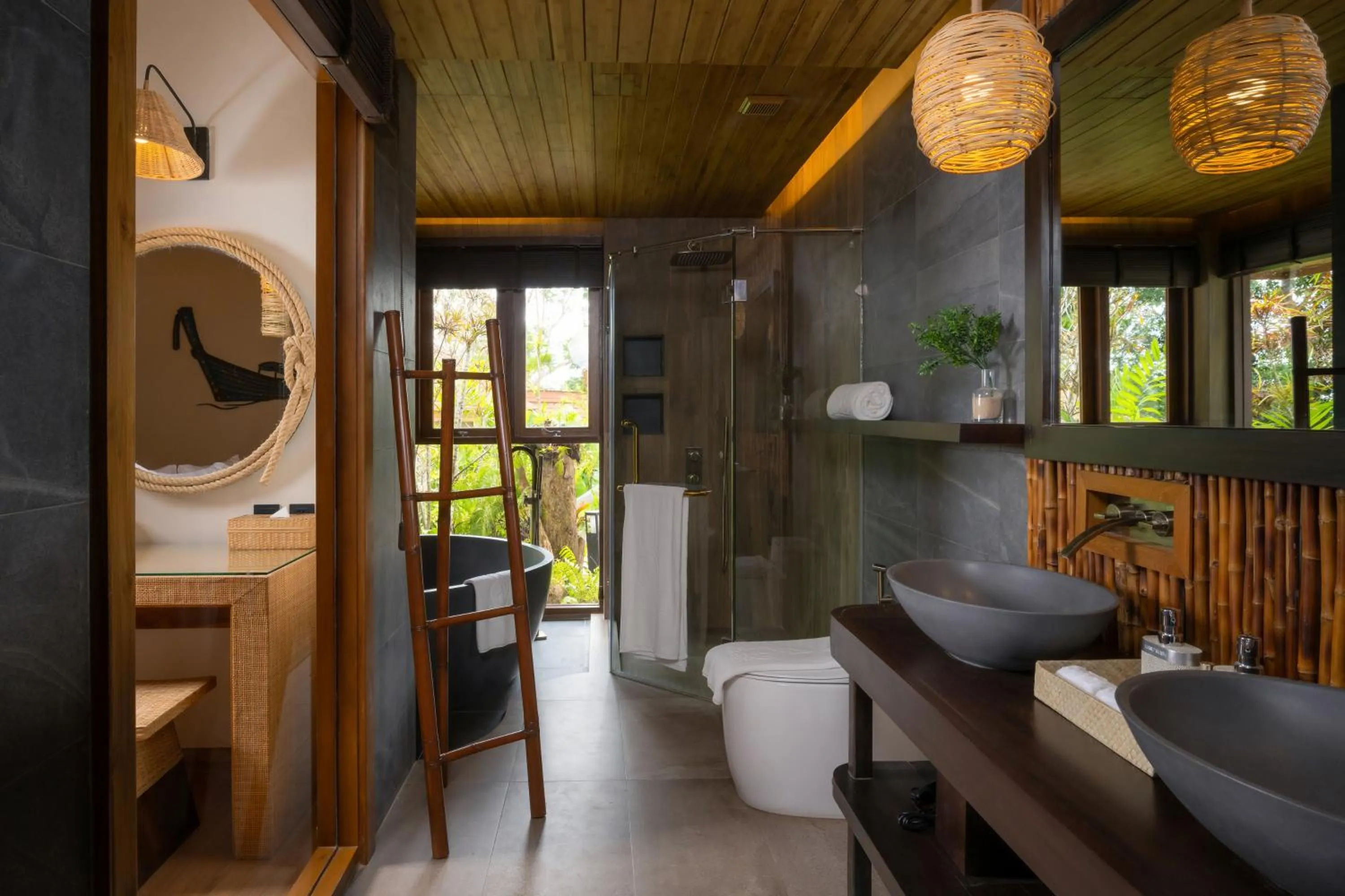 Bathroom in SINAE Phuket Luxury Hotel