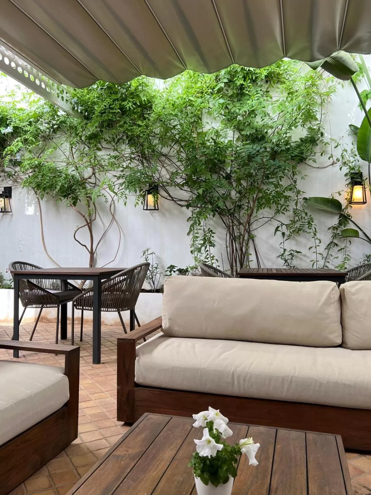 Patio in Hotel San Miguel Menorca