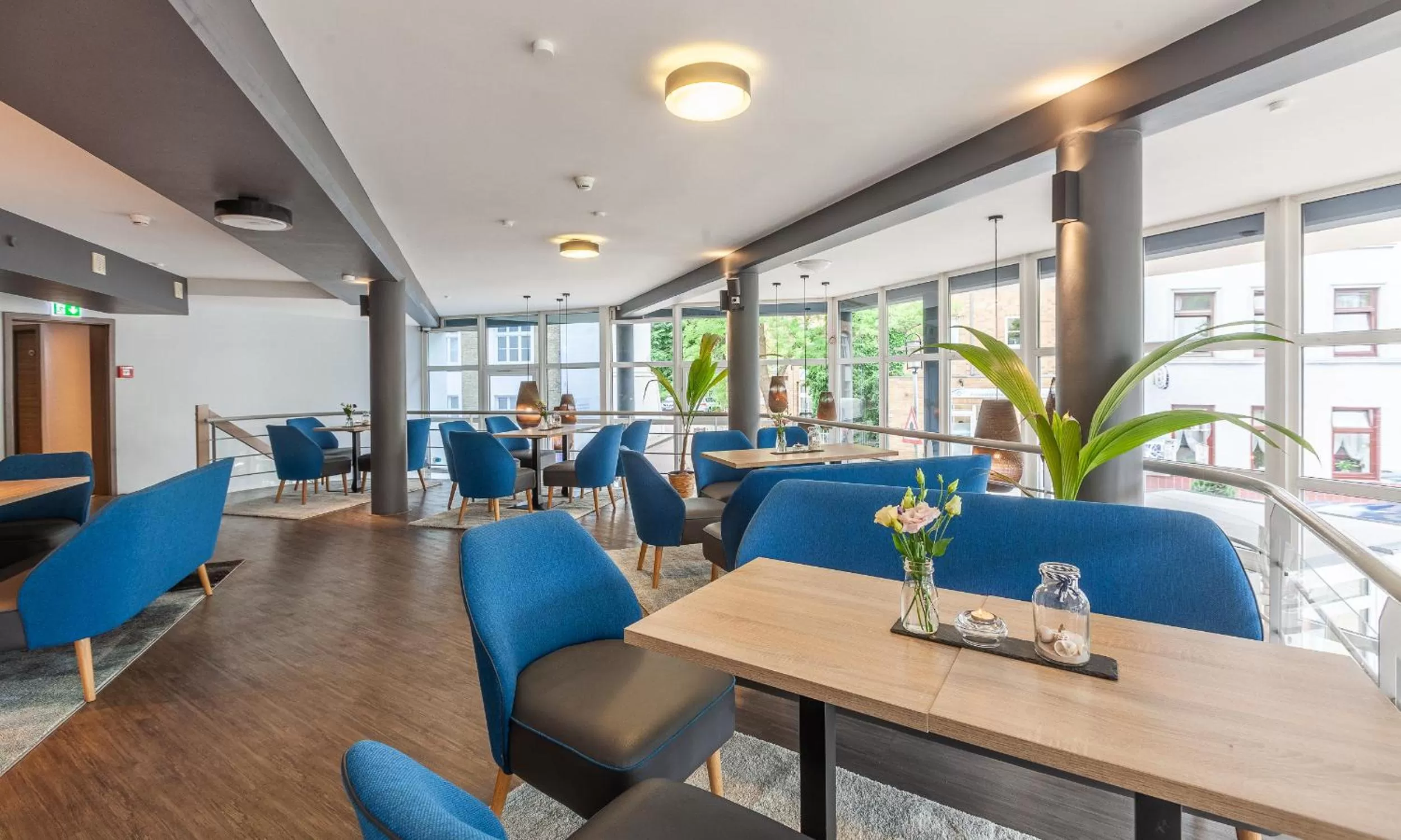 Lobby or reception in Hotel am Fjord