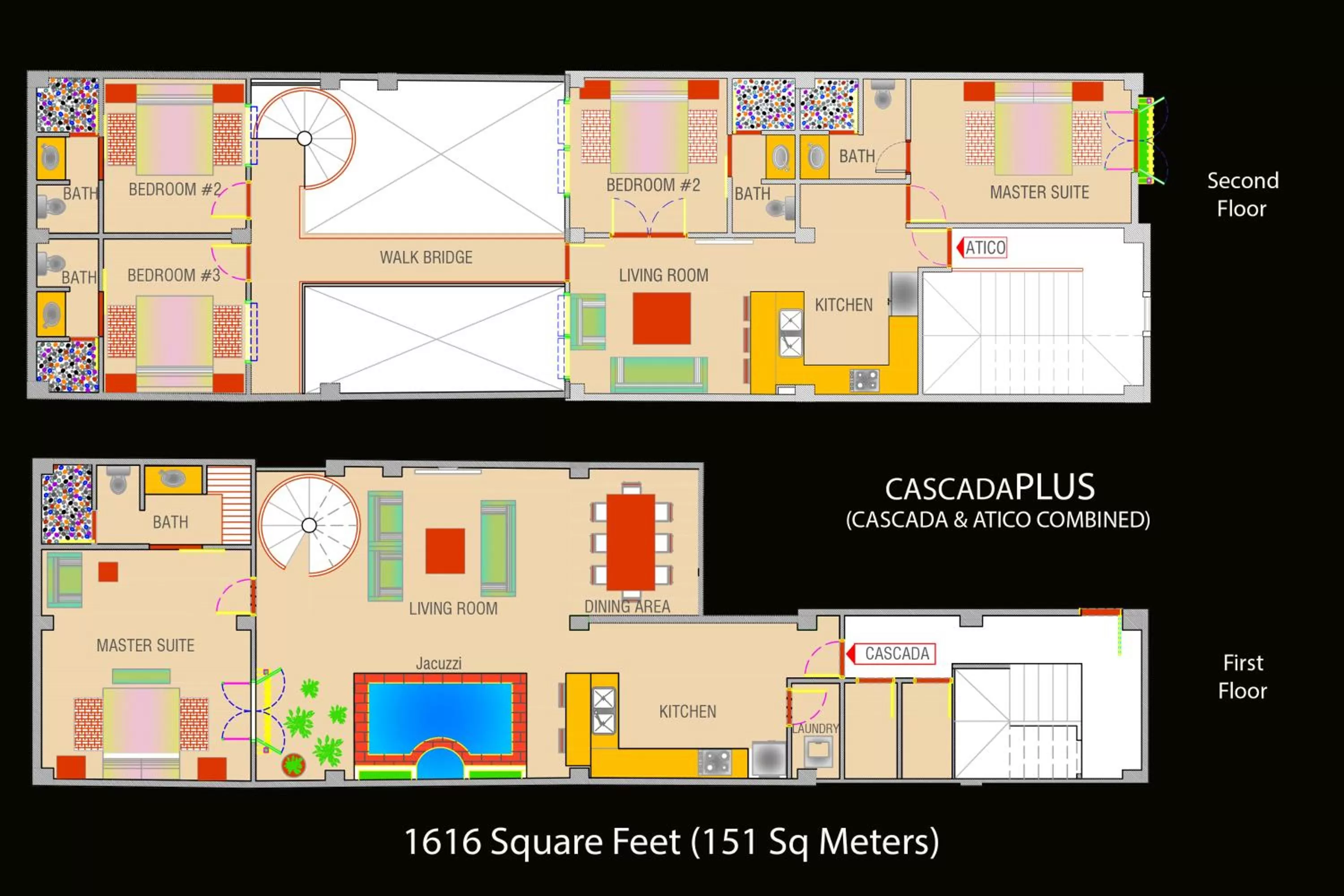 Floor plan in Casa Del Reloj
