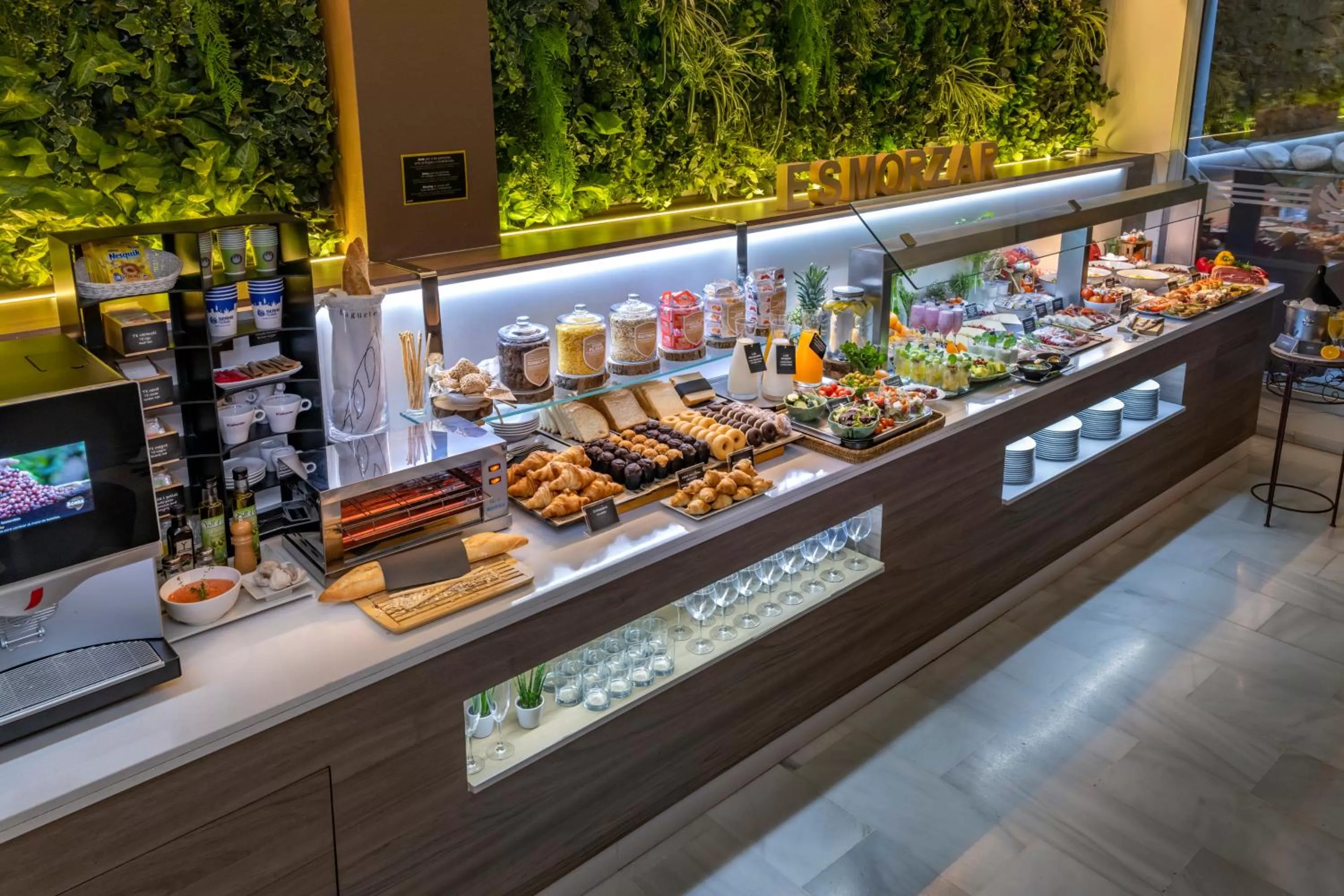 Buffet breakfast in SERHS Carlit Boutique Hotel