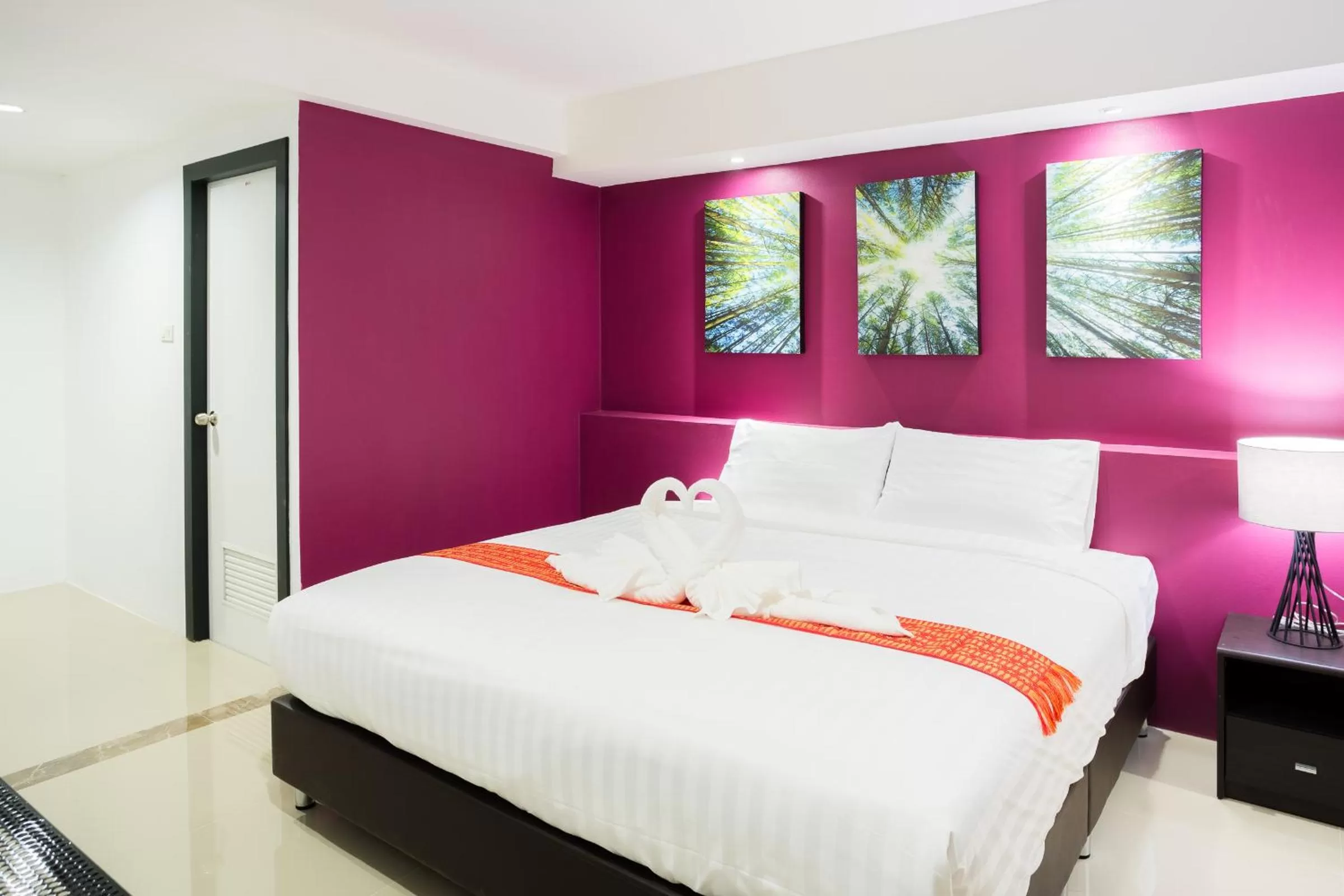 Bed in PP@Hotel Rangsit