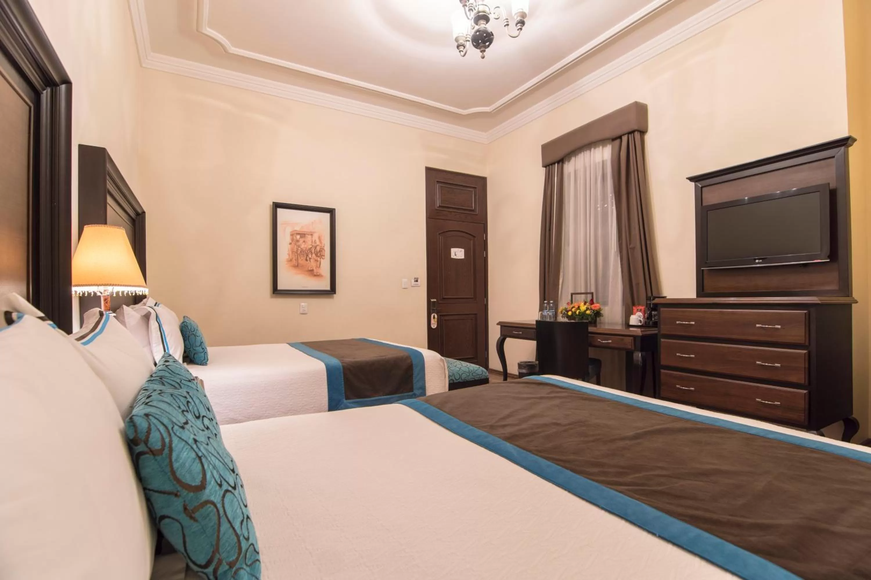 Bedroom, Bed in Hotel Morales Historical & Colonial Downtown Core