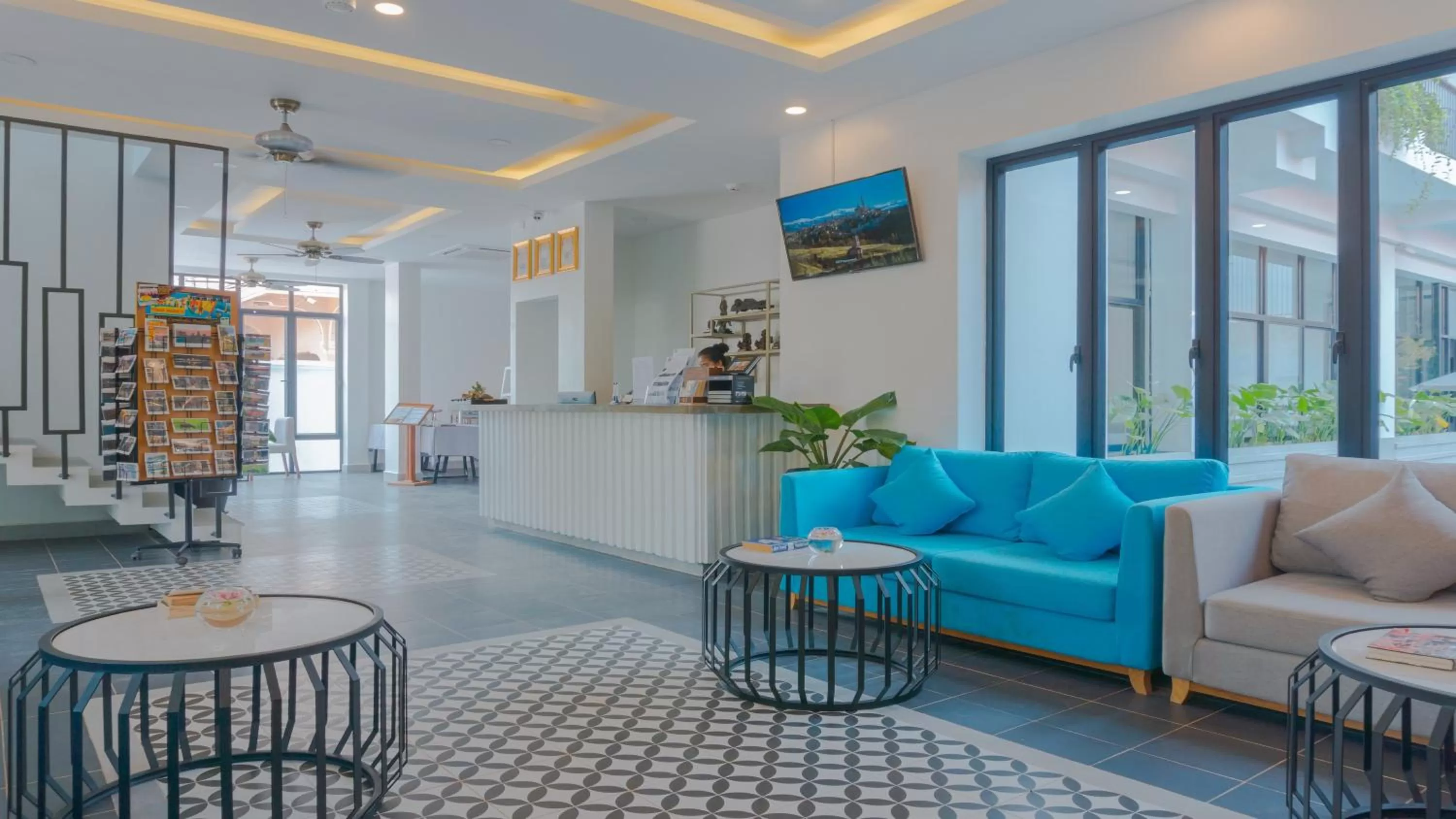 Lobby or reception in Angkor Aurora