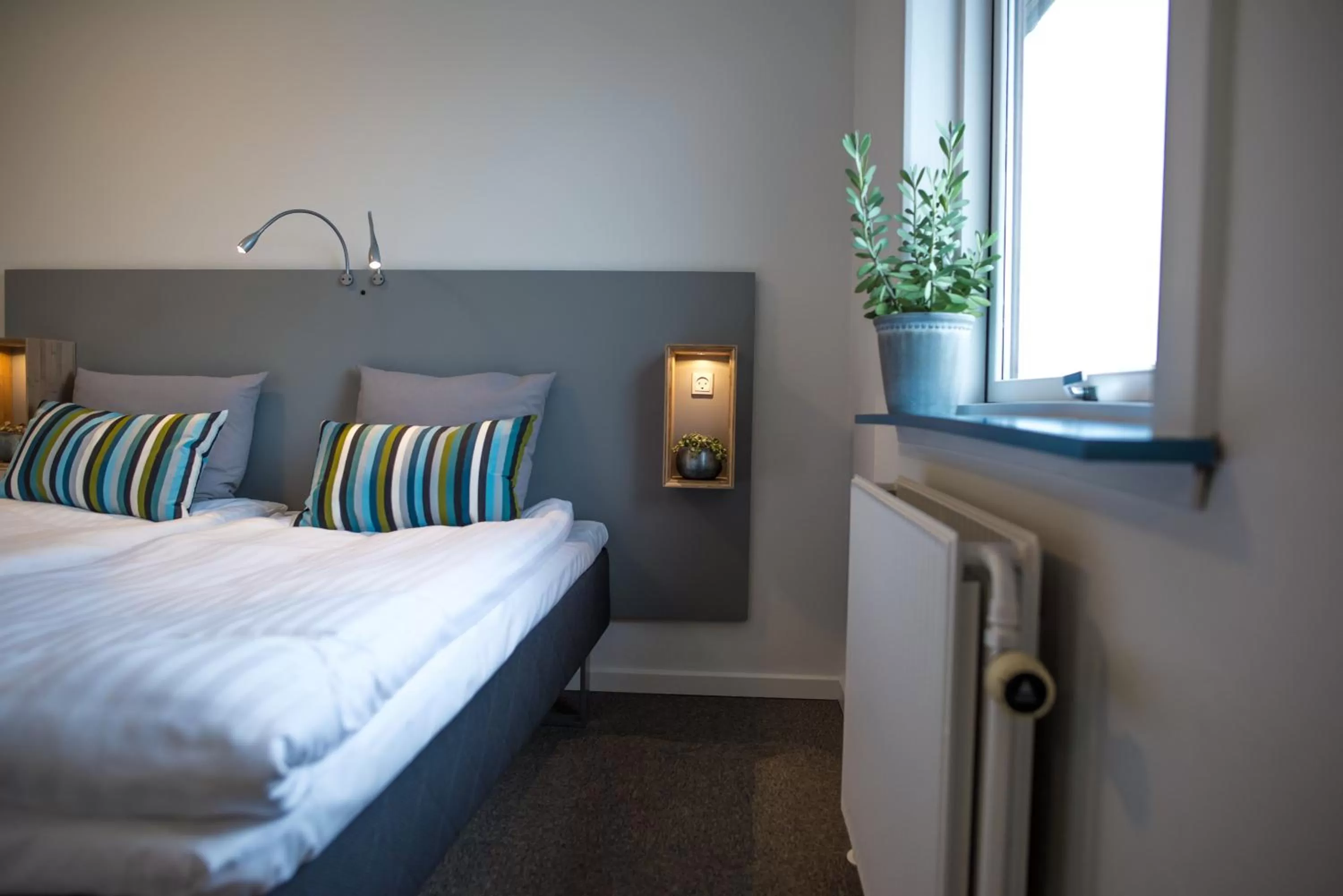 Bed in Refborg Hotel