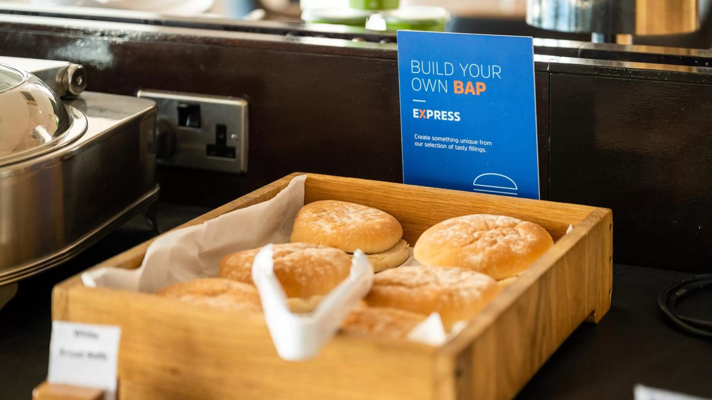 Buffet breakfast in Holiday Inn Express Leigh - Sports Village by IHG