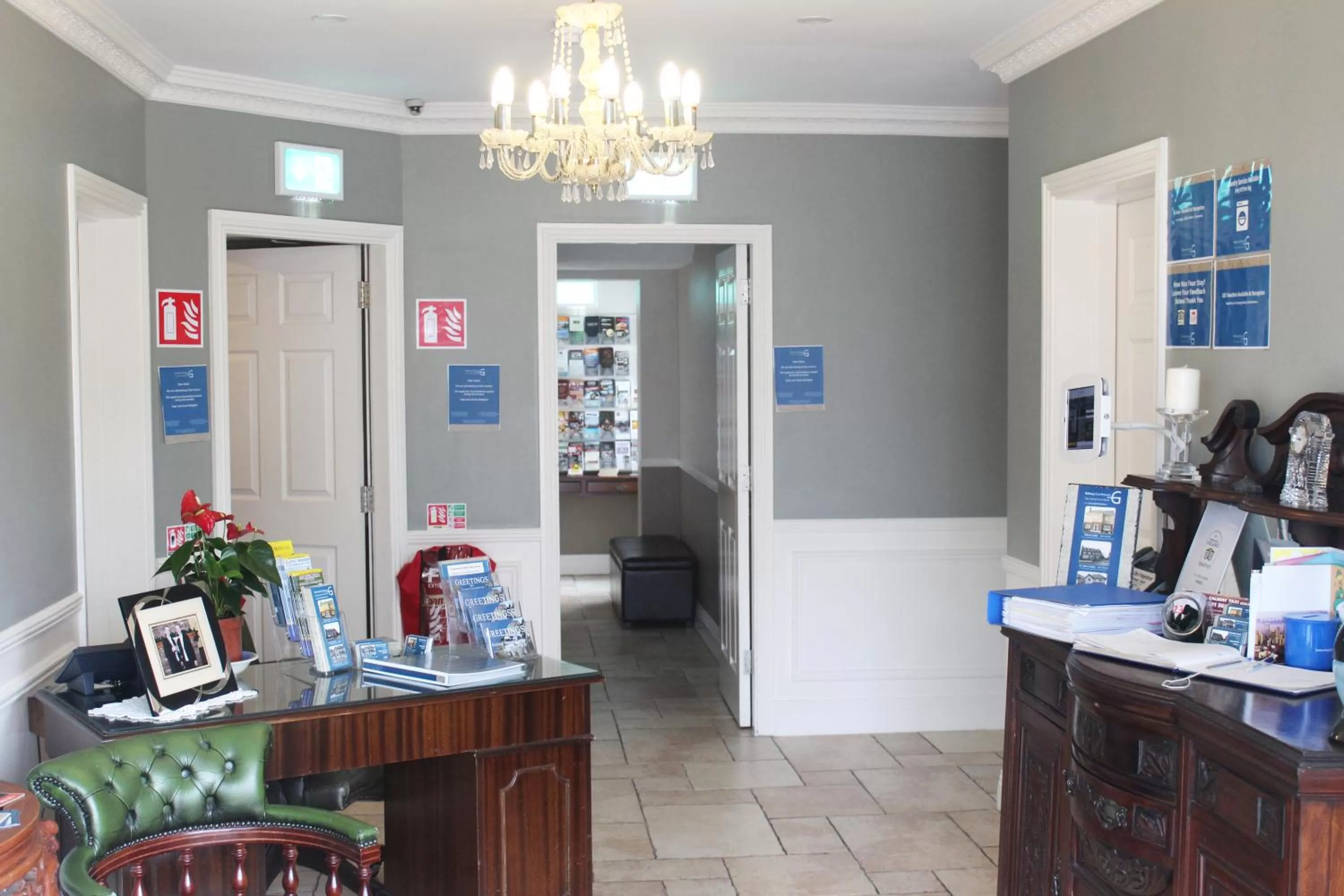 Lobby or reception in St. Judes Lodge B&B