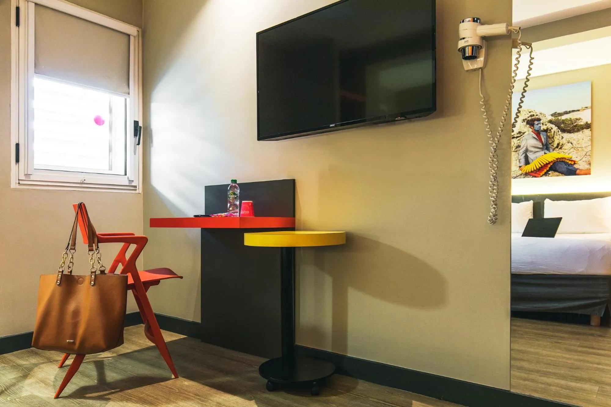 Bed in ibis Styles Lyon Centre Confluence