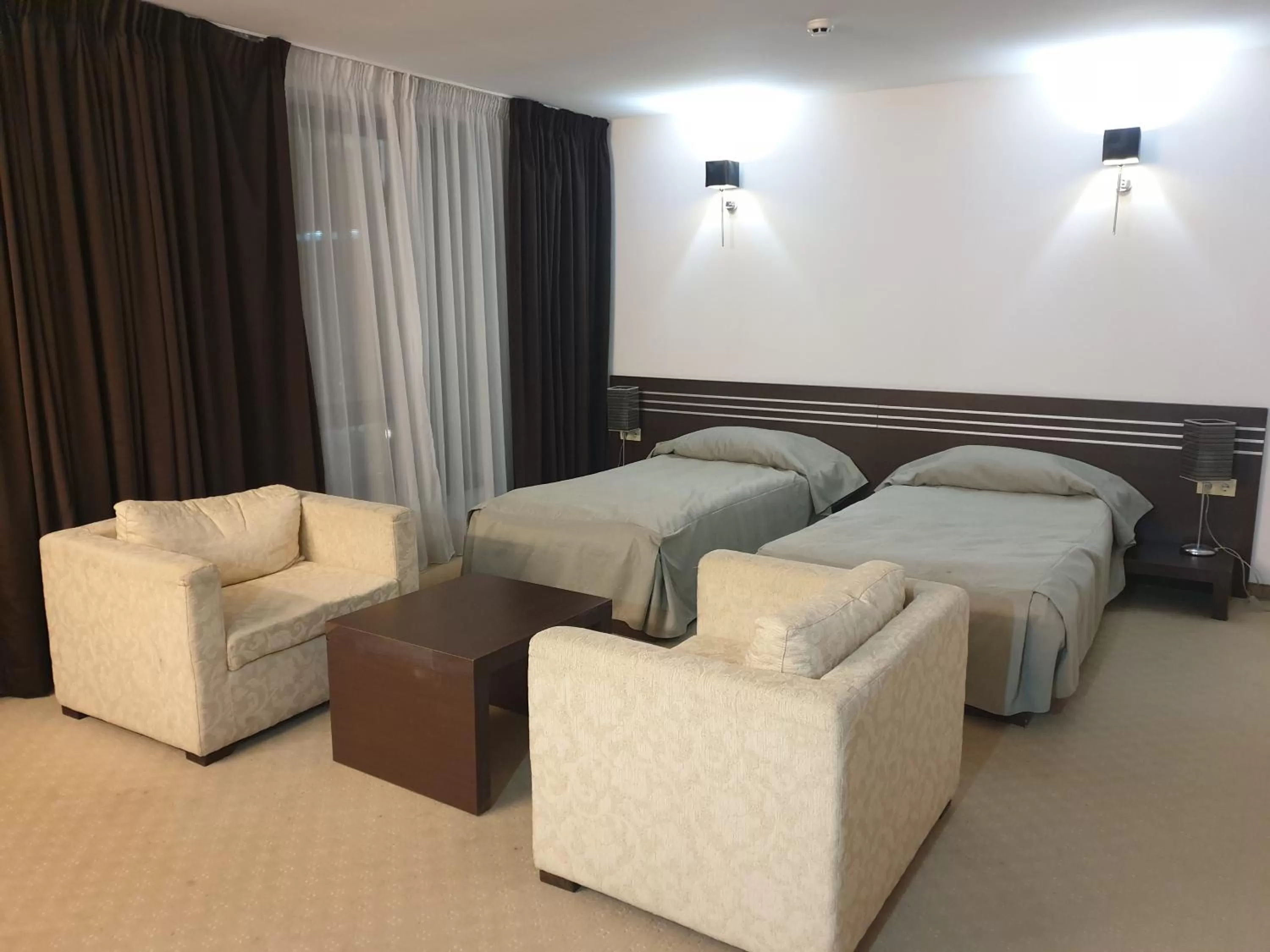 Bed in Hotel Presidivm Palace