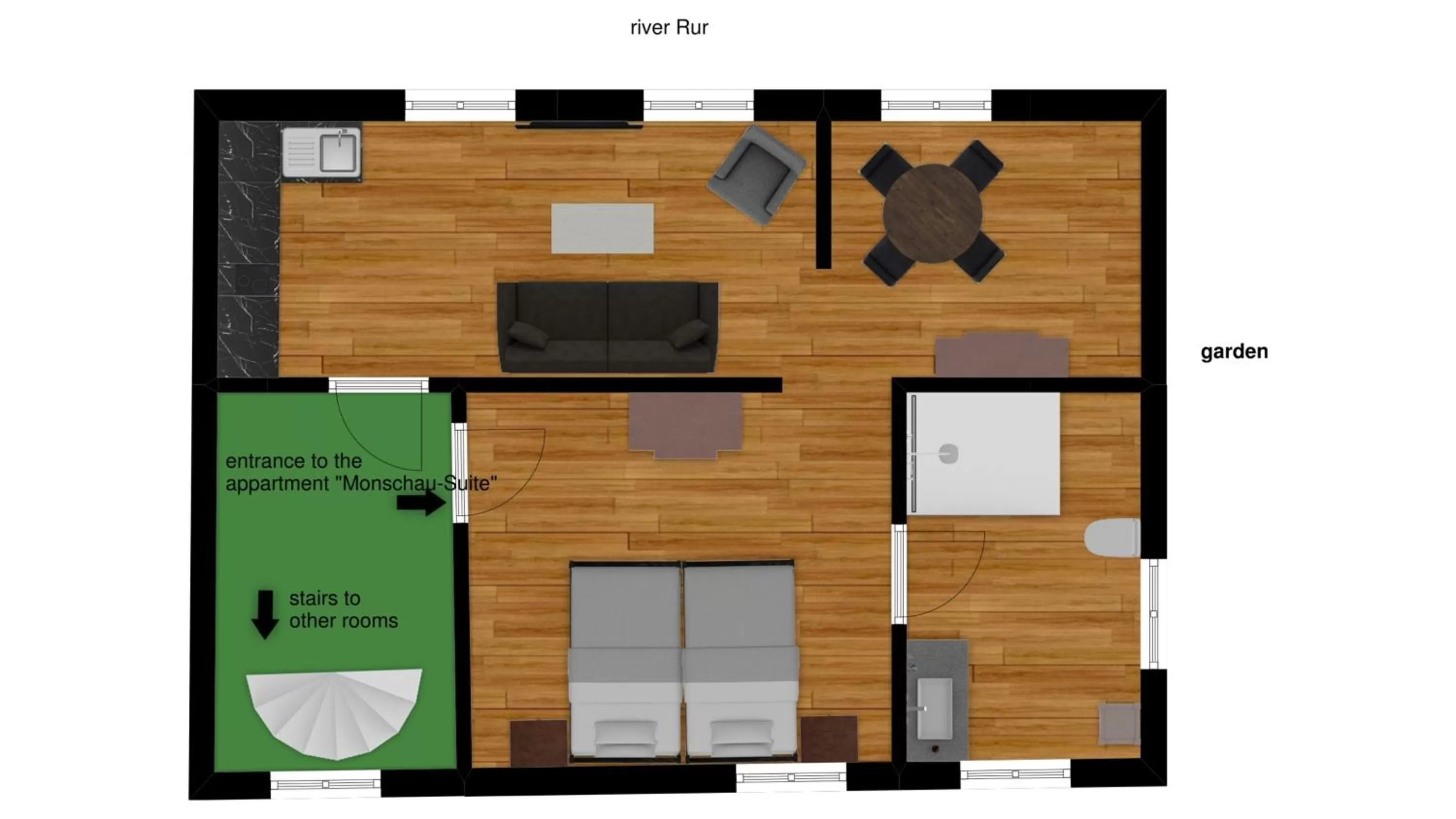 Floor plan in Haus Stehlings