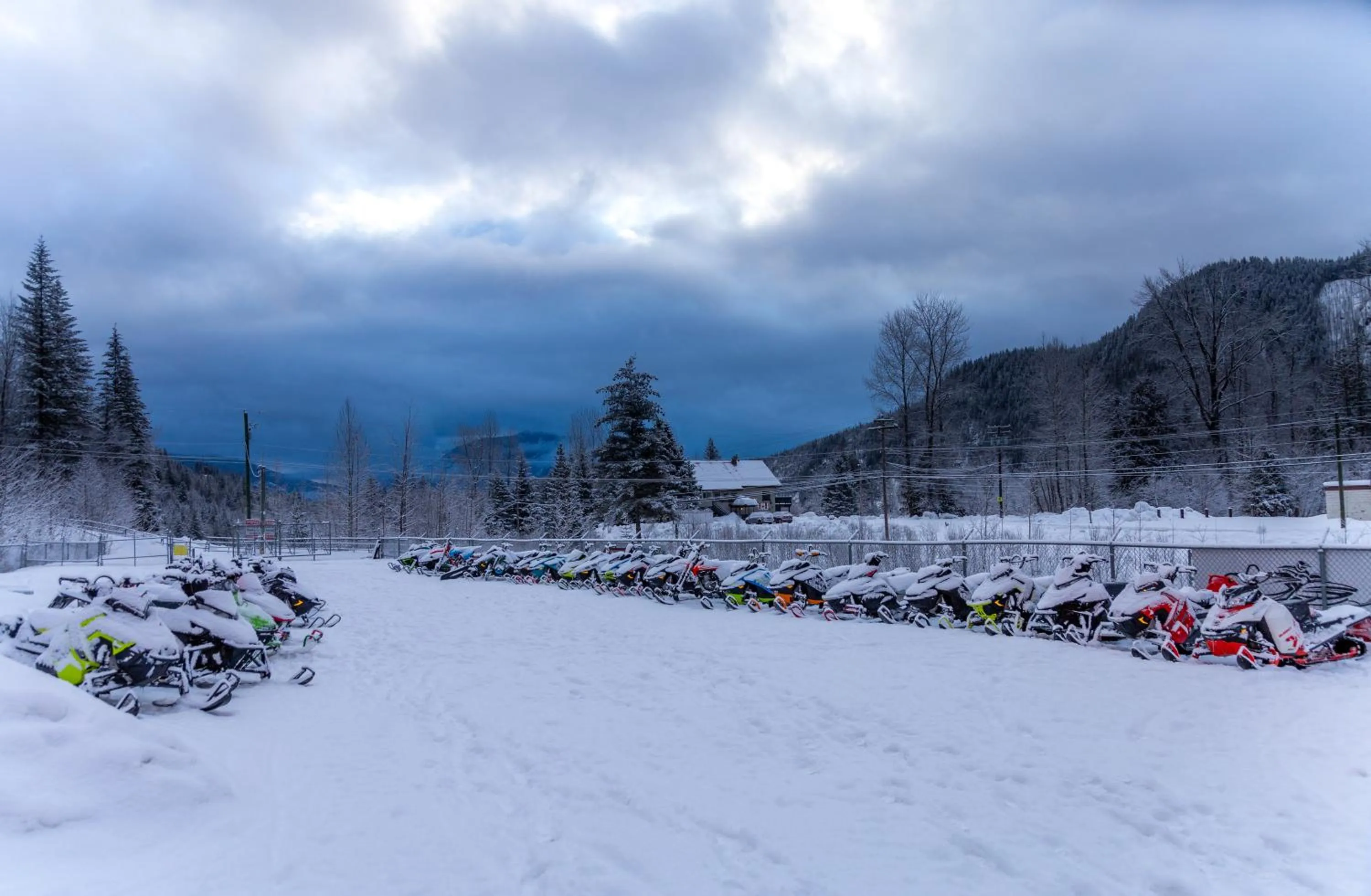 Winter in Peaks Lodge