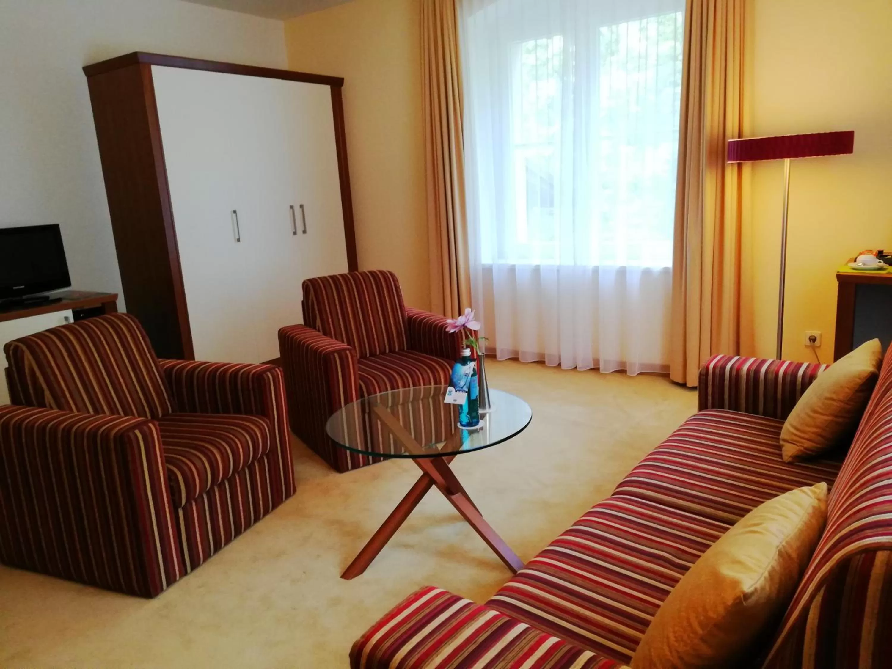 Living room in Parkhotel Bad Schandau mit SPA