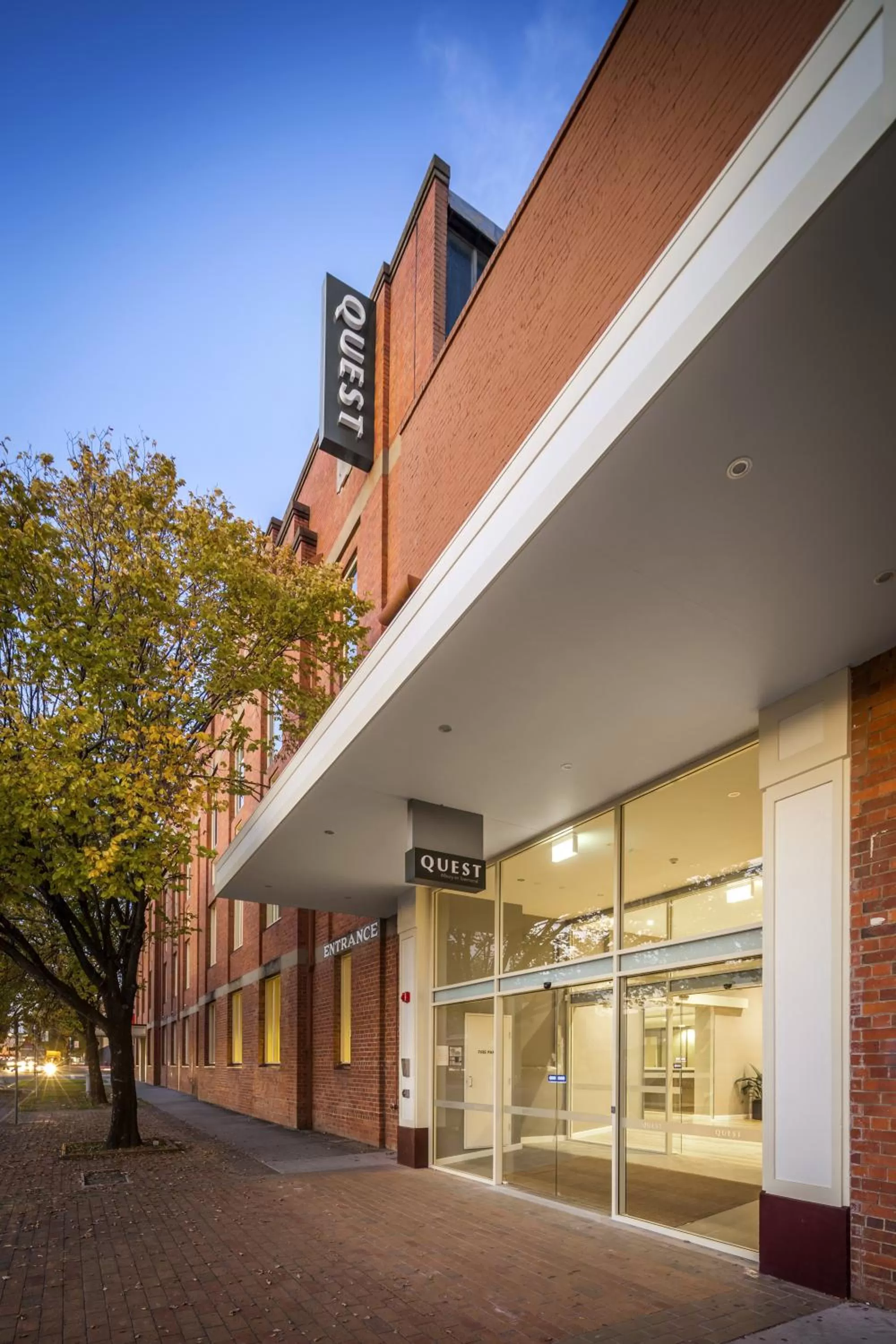 Property building in Quest Albury on Townsend