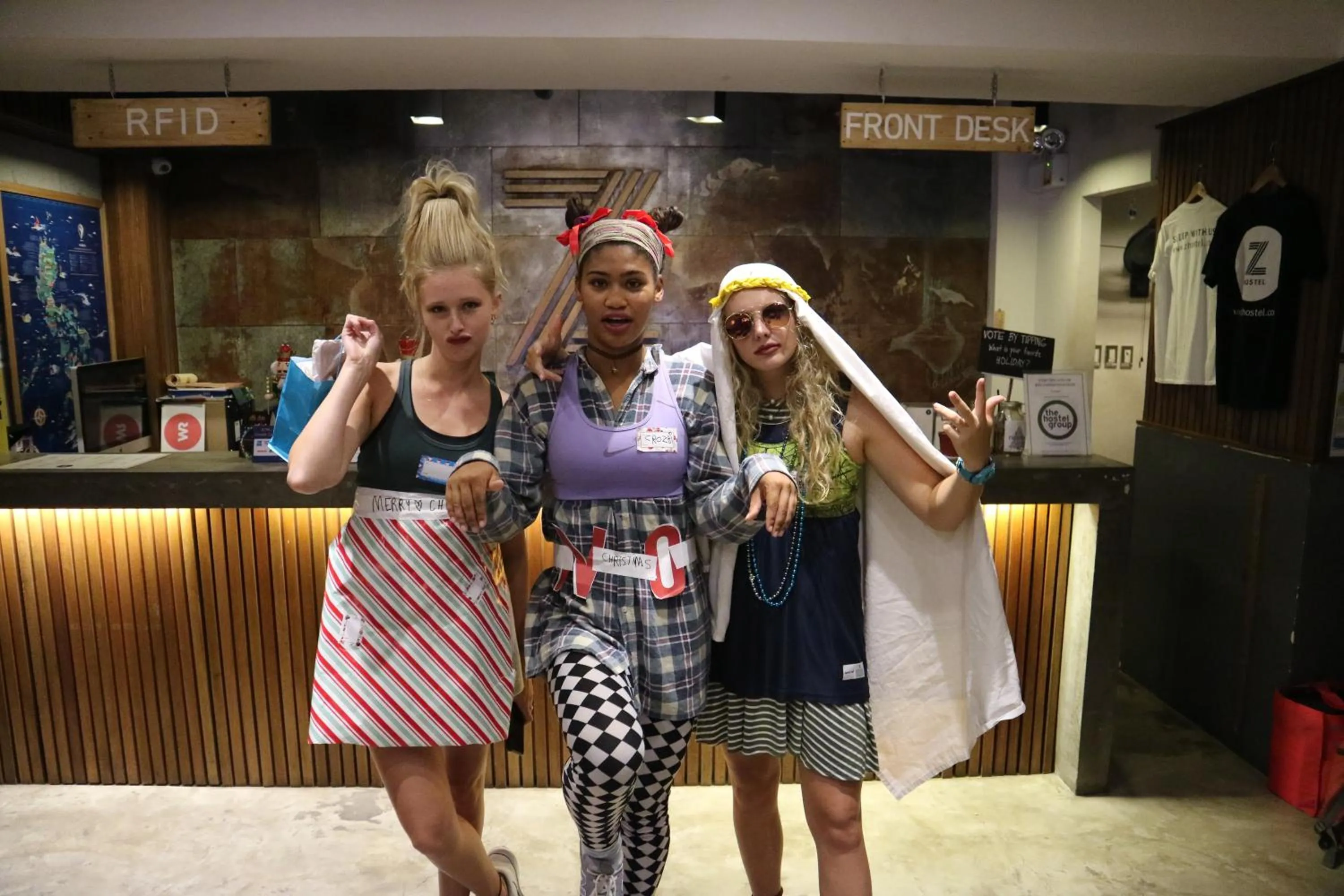 Lobby or reception in Z Hostel