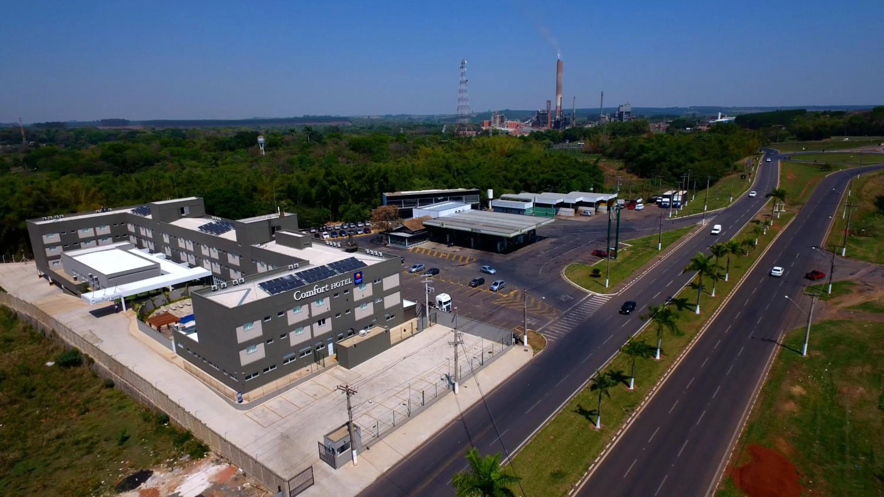 Bird's eye view in Comfort Mogi Guaçu