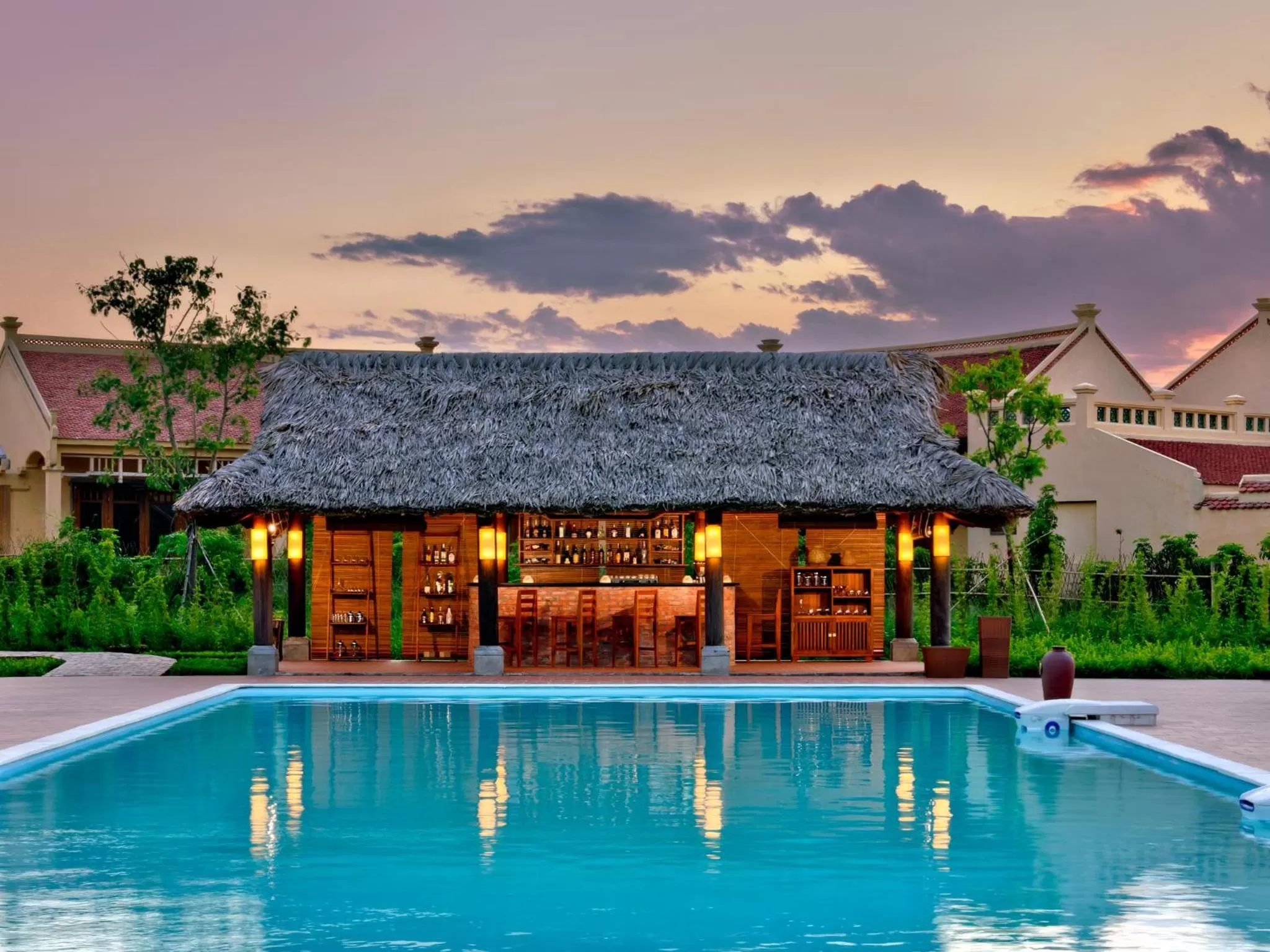 Swimming pool in Emeralda Resort Ninh Binh