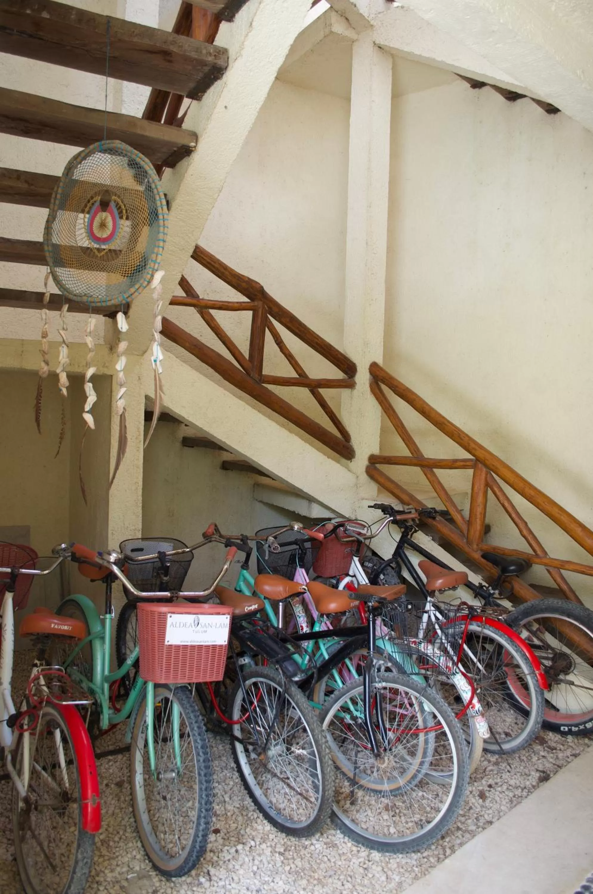 Cycling in Aldea San Lam - Oasis Of Tulum