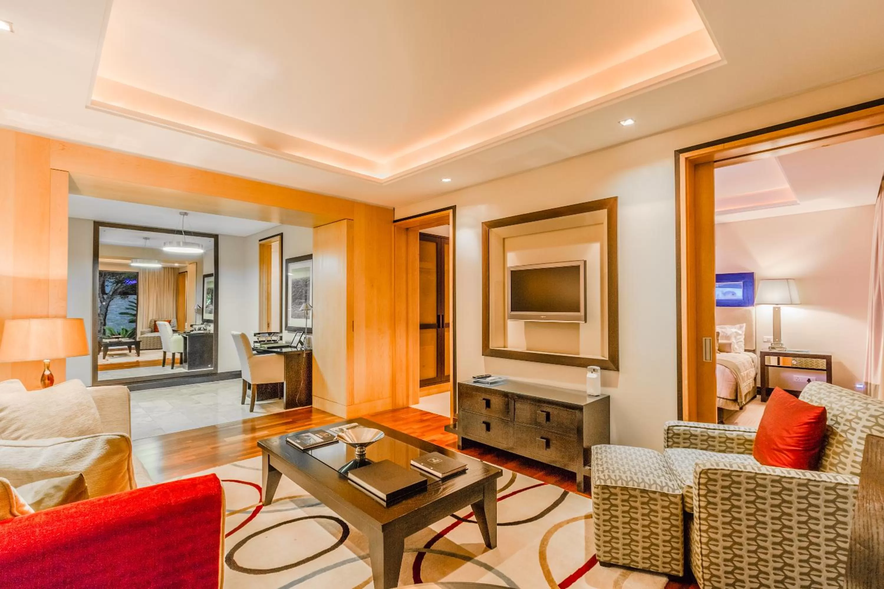 Communal lounge/ TV room in No5 Boutique Art Hotel by Mantis