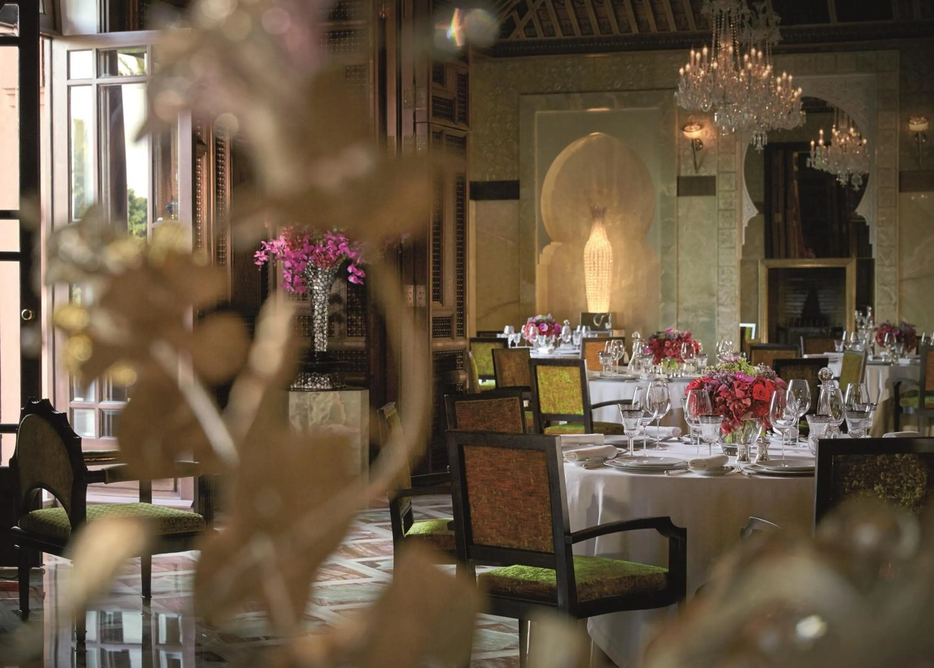 Banquet/Function facilities in Royal Mansour Marrakech