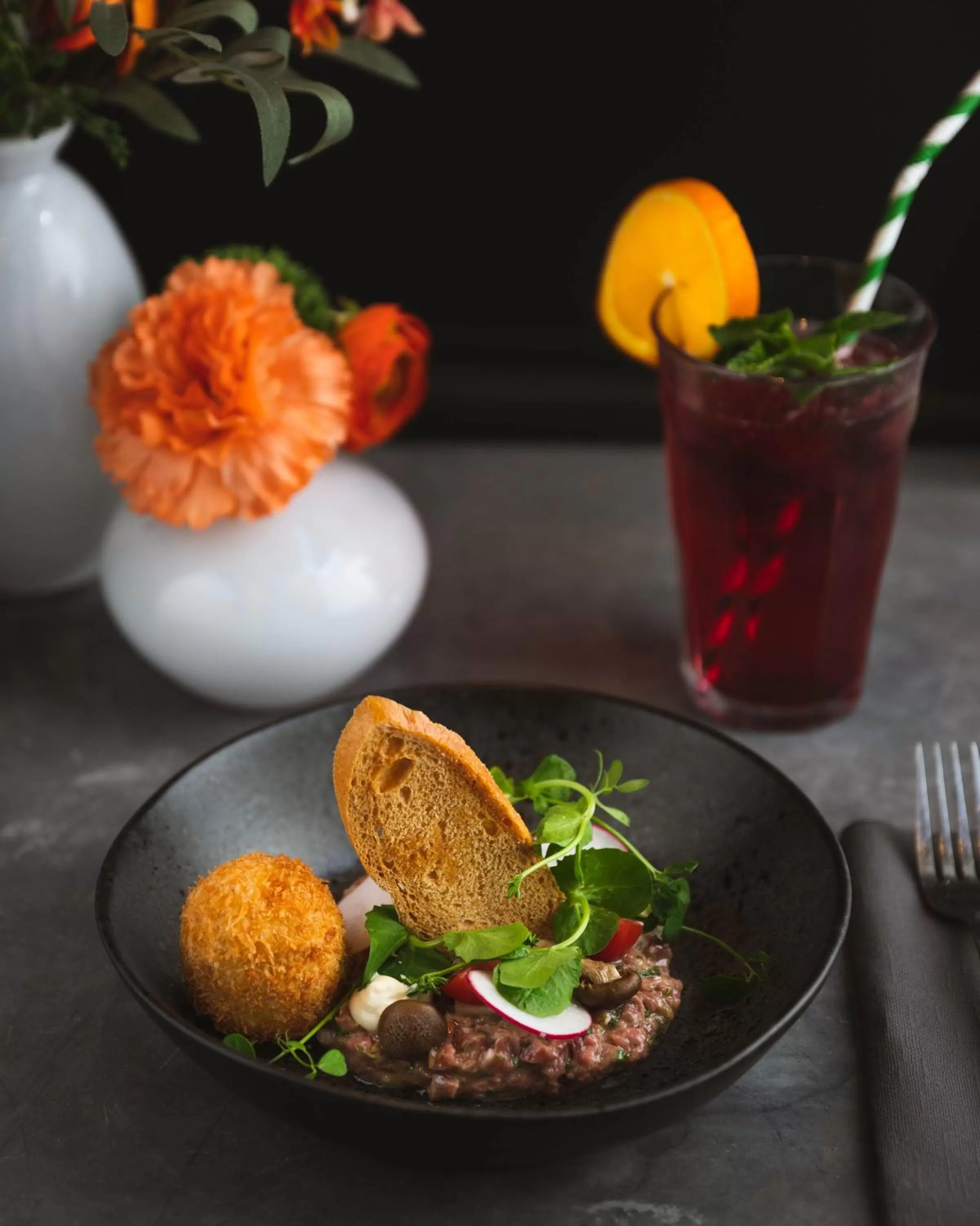 Restaurant/places to eat, Food in Hotel-Herberg D'n Dries