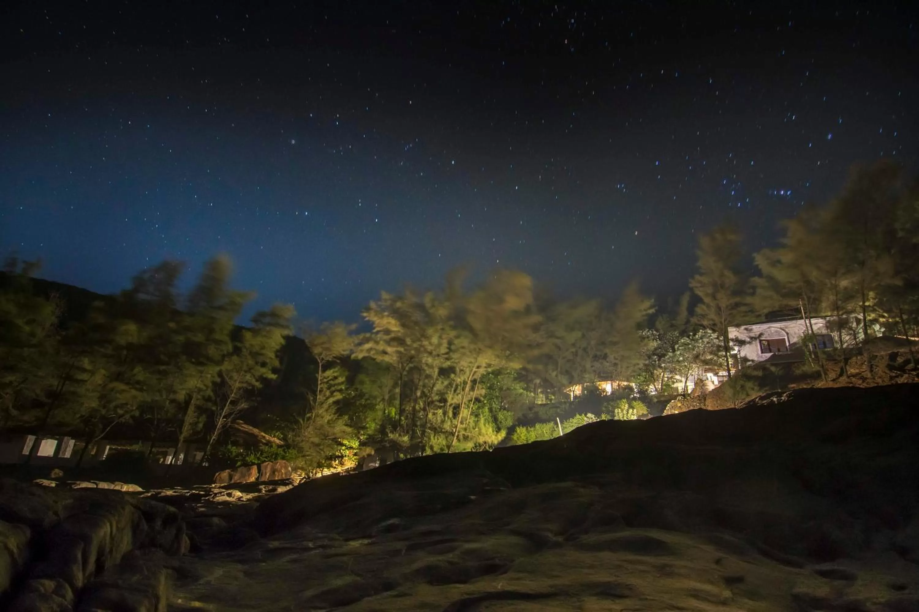 Night in Red Earth - Gokarna