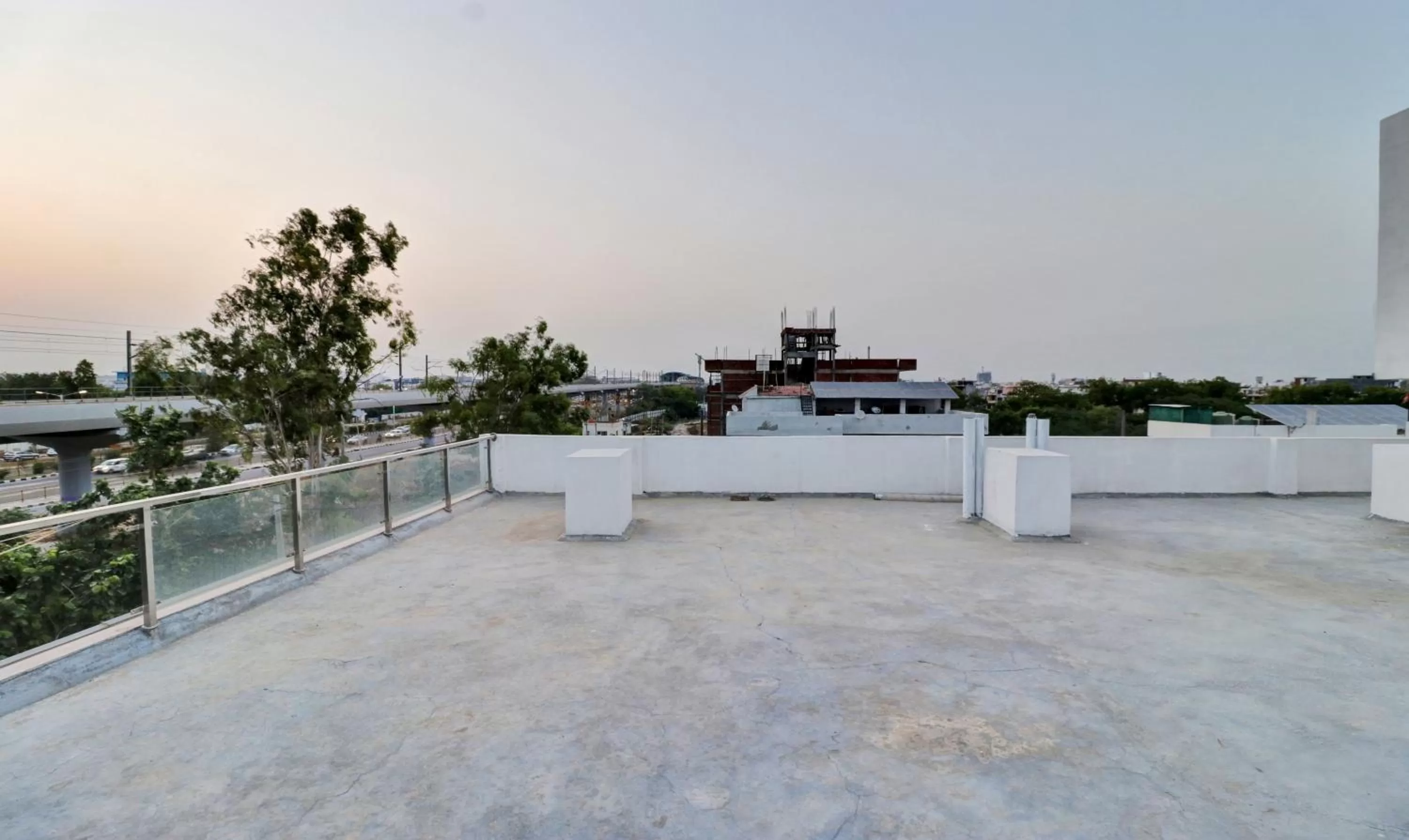 Balcony/Terrace in Treebo Grand Town House