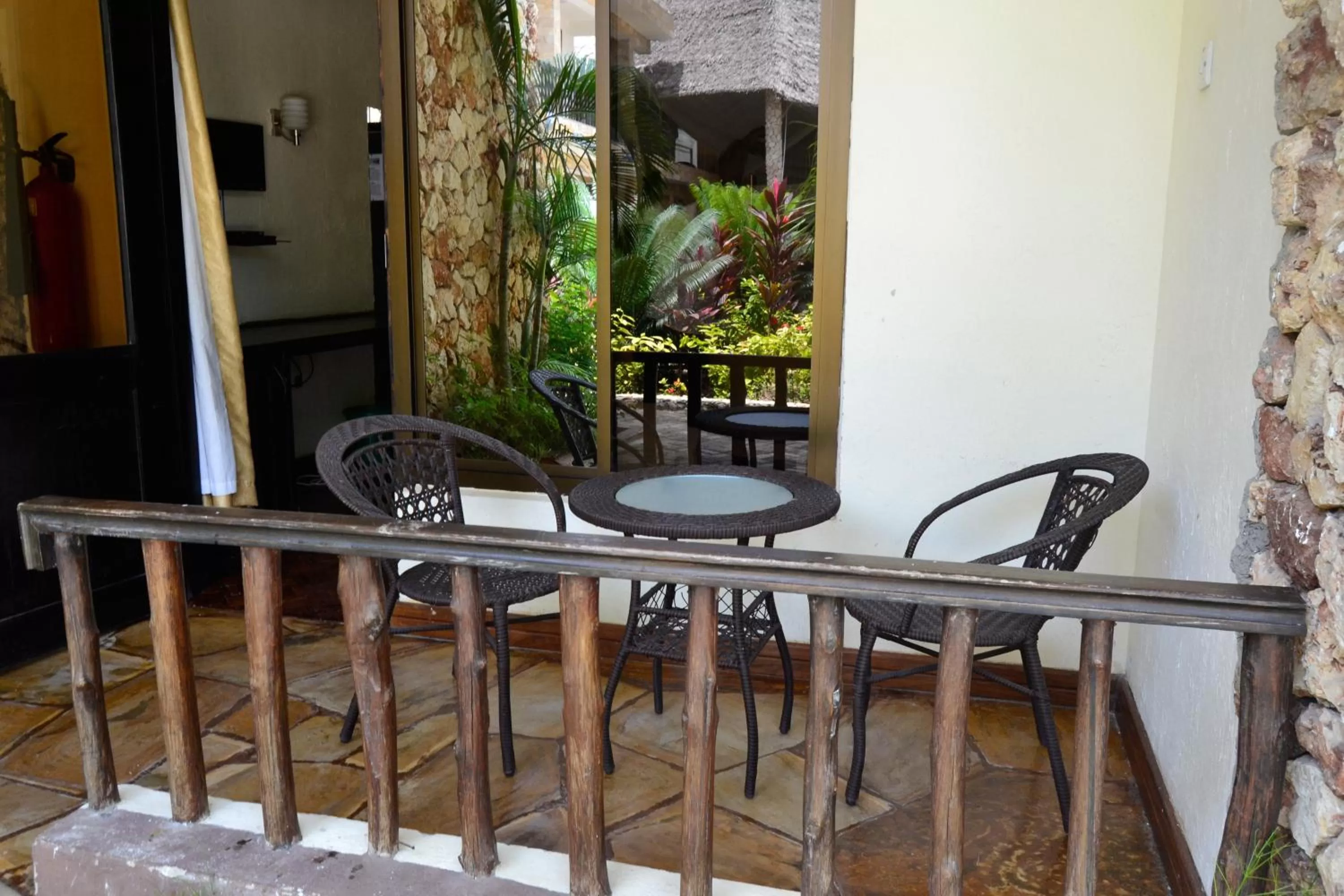 Balcony/Terrace in Serene Beach Resort