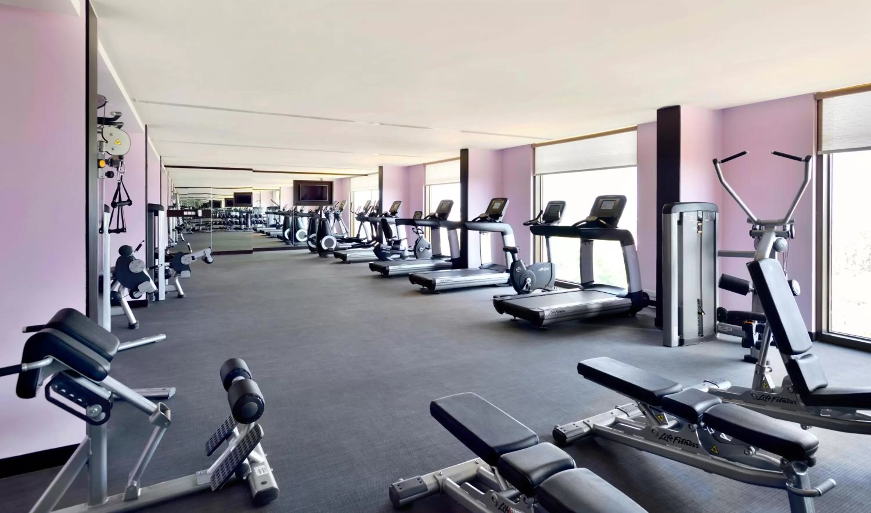 Fitness centre/facilities in Radisson Blu Coimbatore