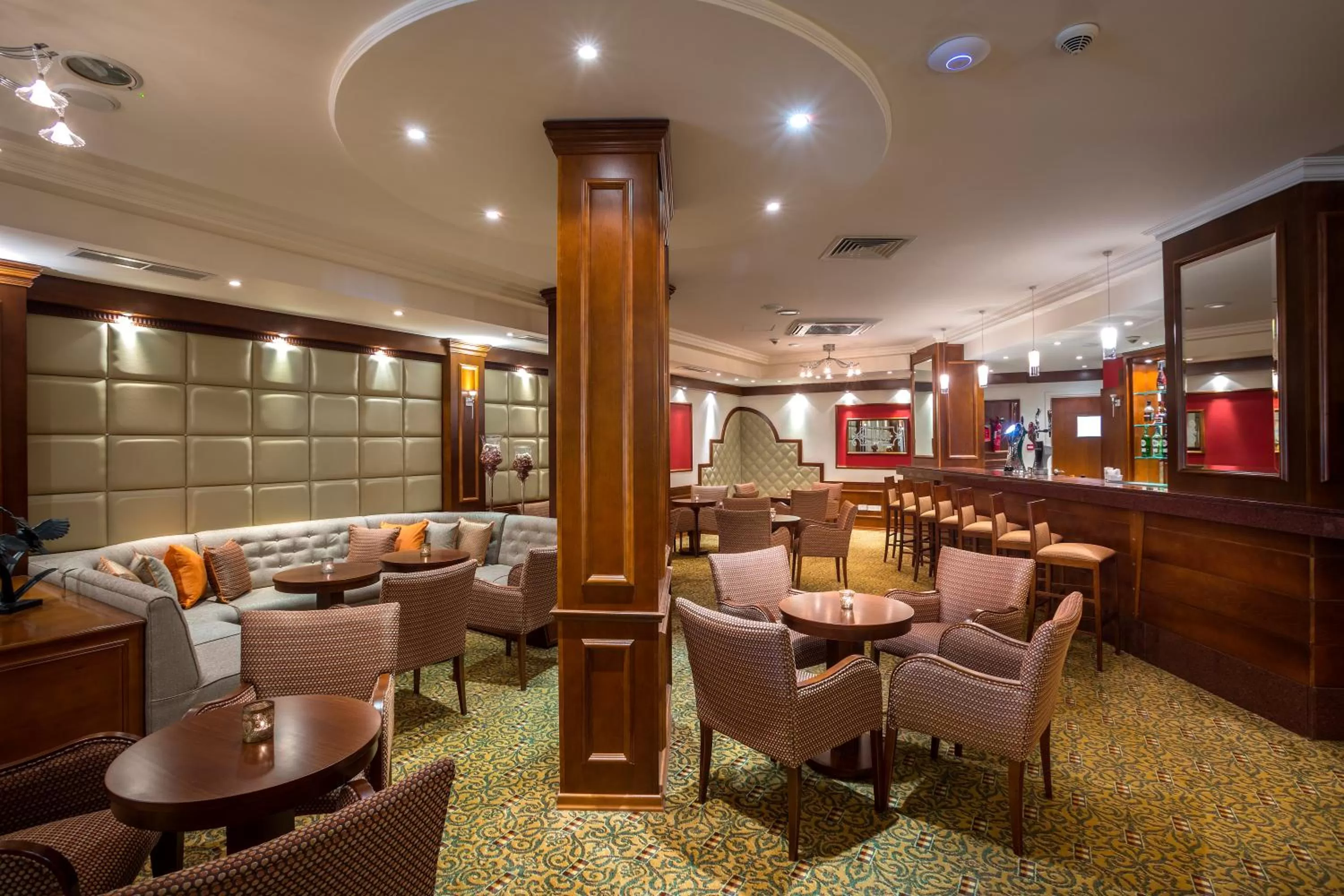 Lounge or bar in Aquamare Beach Hotel & Spa