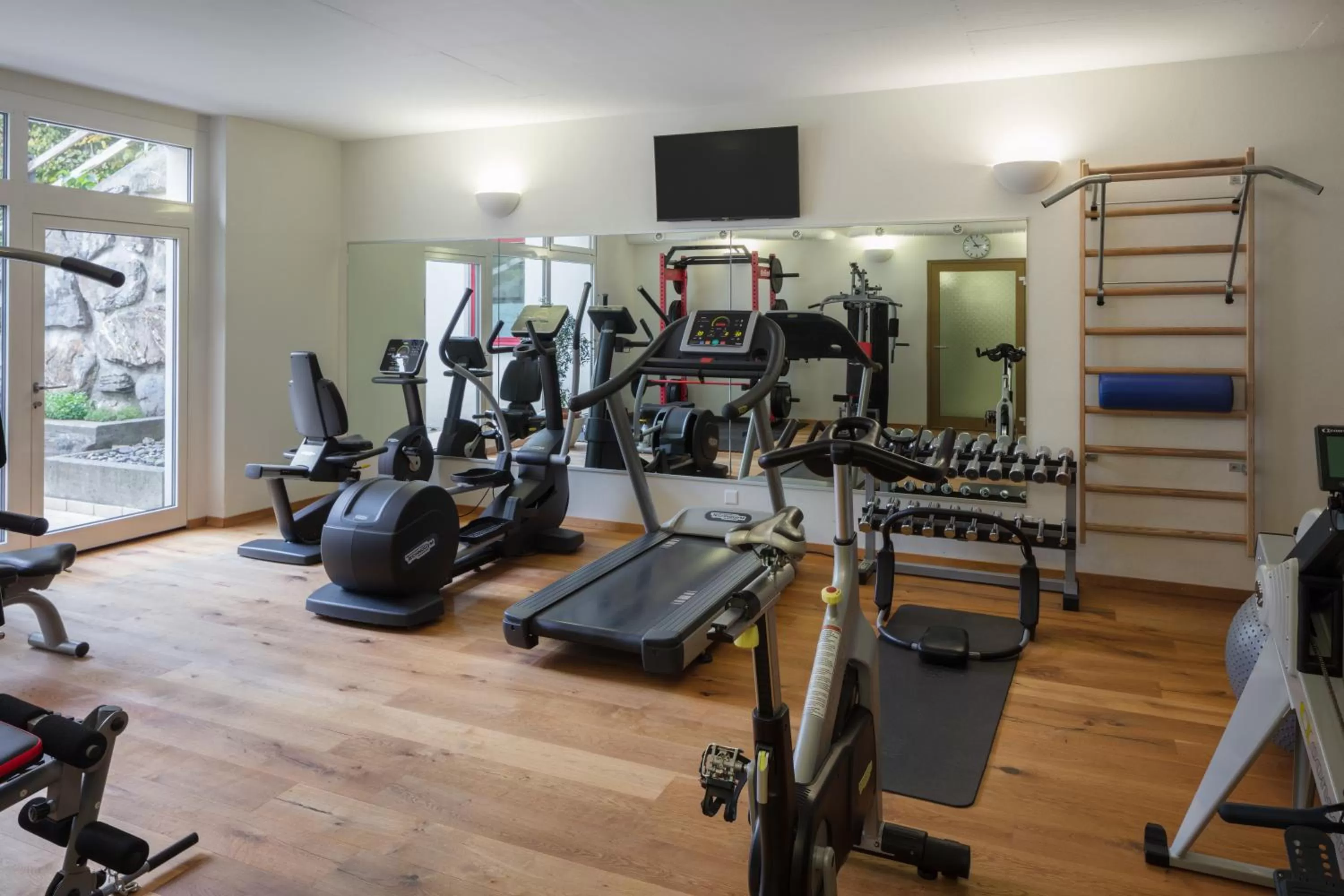Fitness centre/facilities in Hotel Waldegg - Adults only