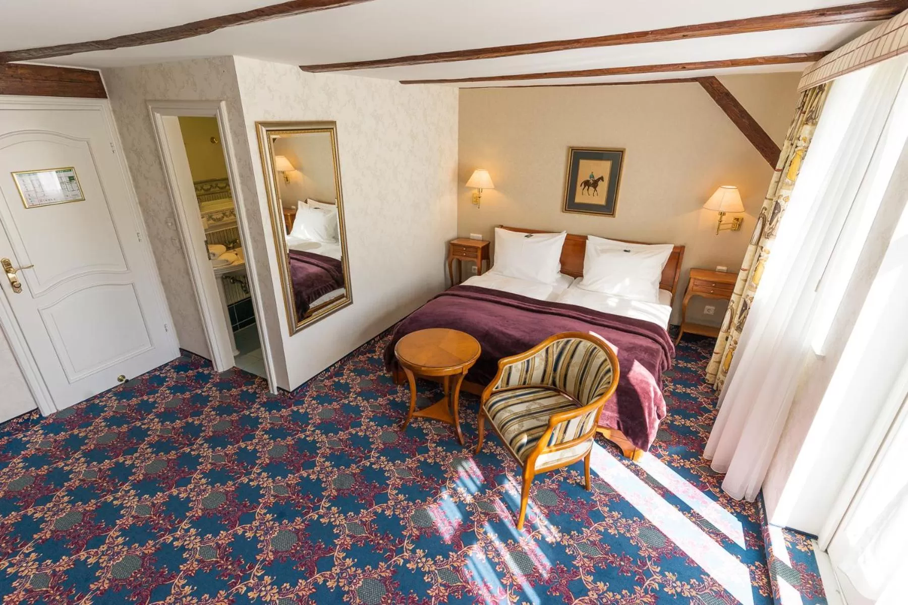 Photo of the whole room, Bed in Boutiquehotel Schloßpalais