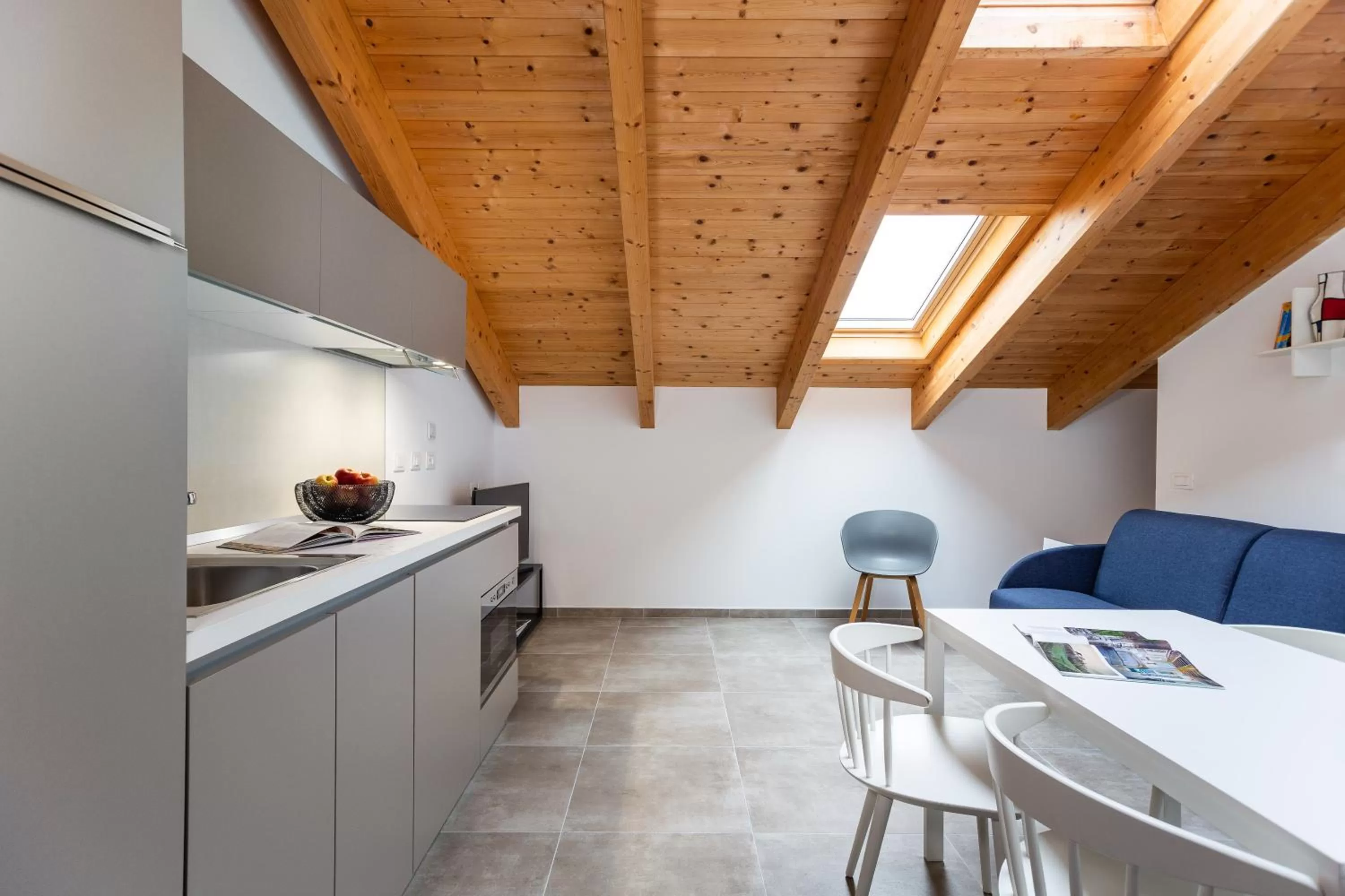 Kitchen or kitchenette in Dreams Hotel Residenza Pianell 10