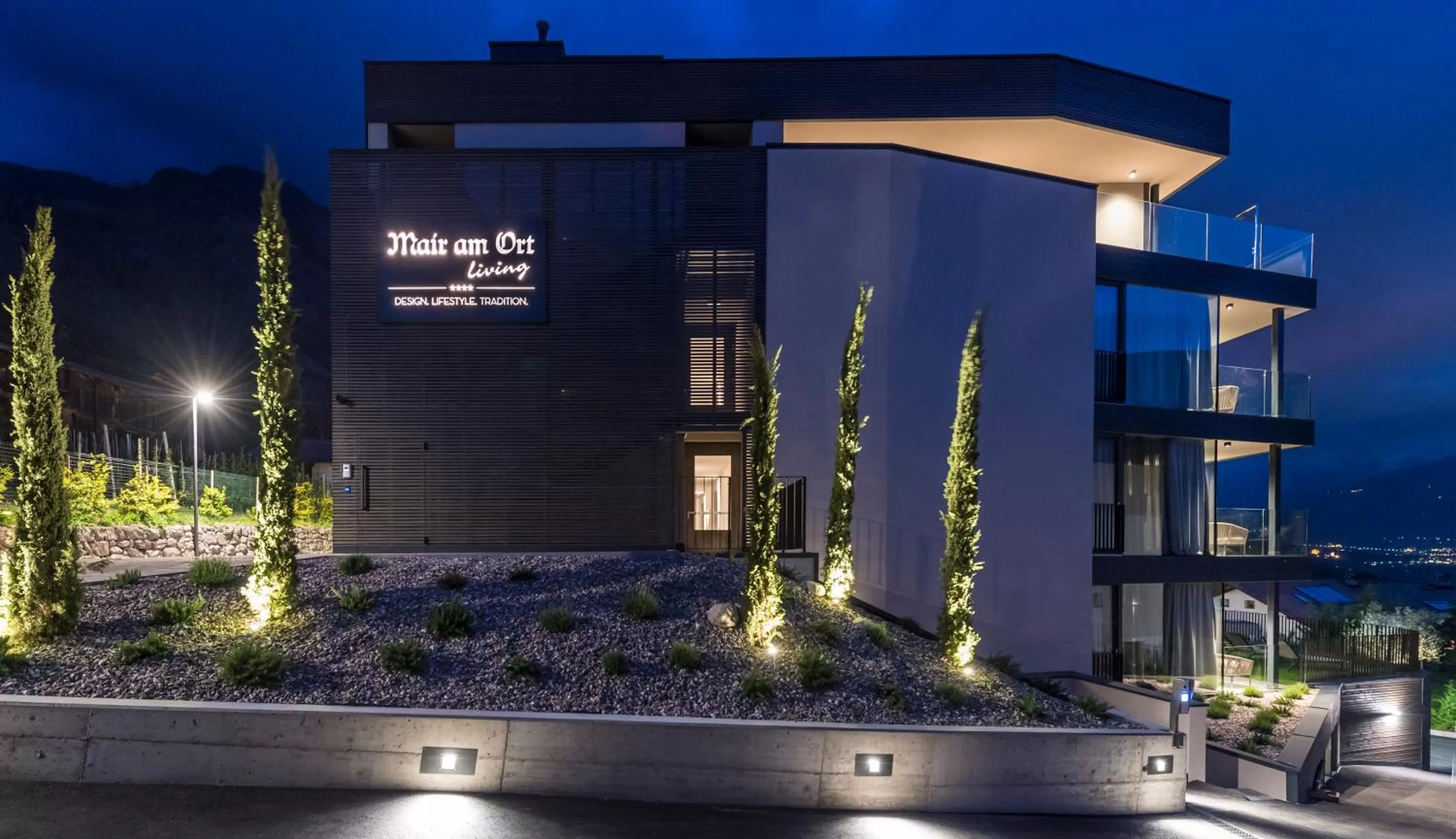 Property logo or sign, Property Building in Mair Am Ort Living Hotel B&B