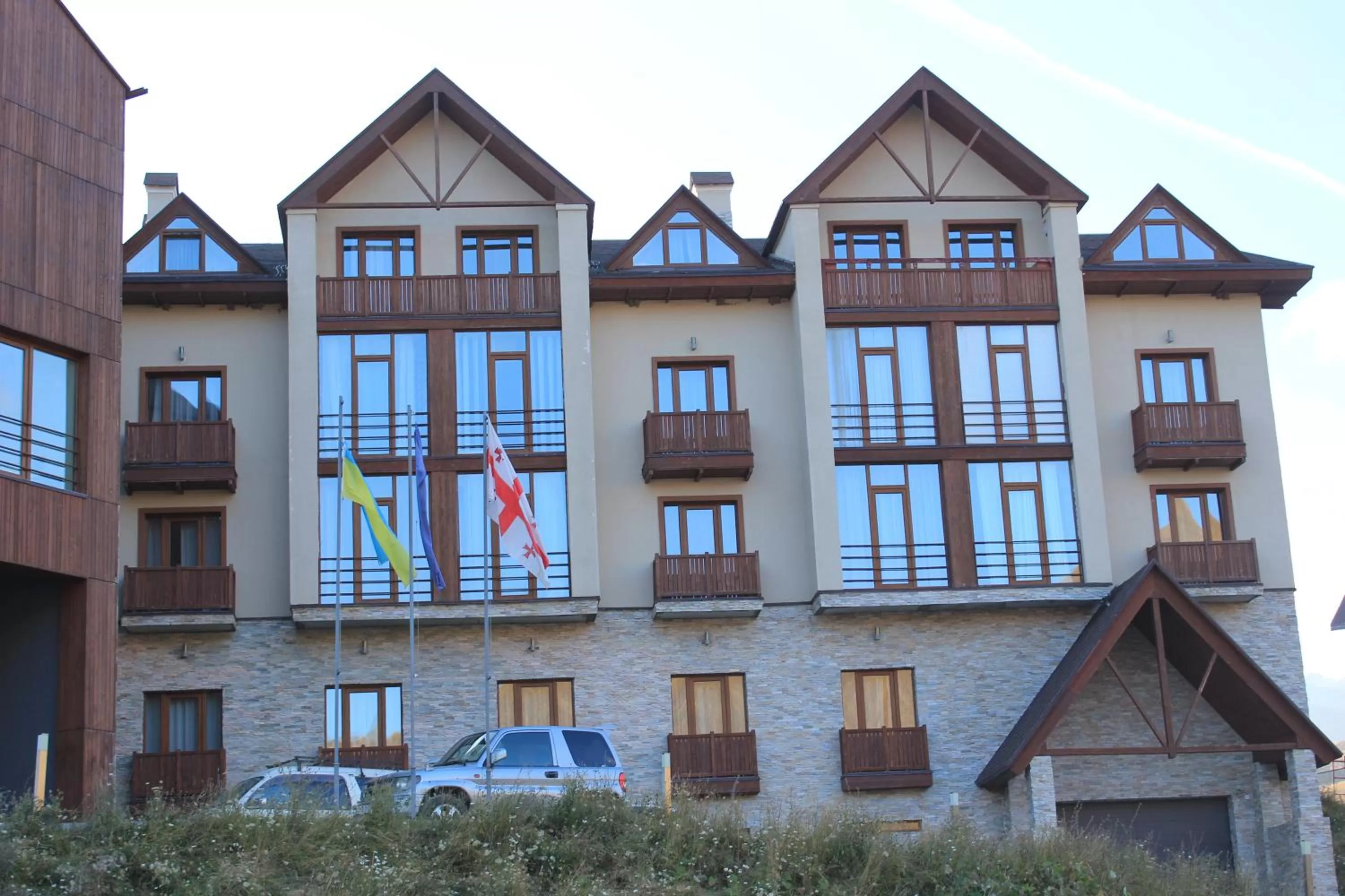 Property building in Apartments in New Gudauri