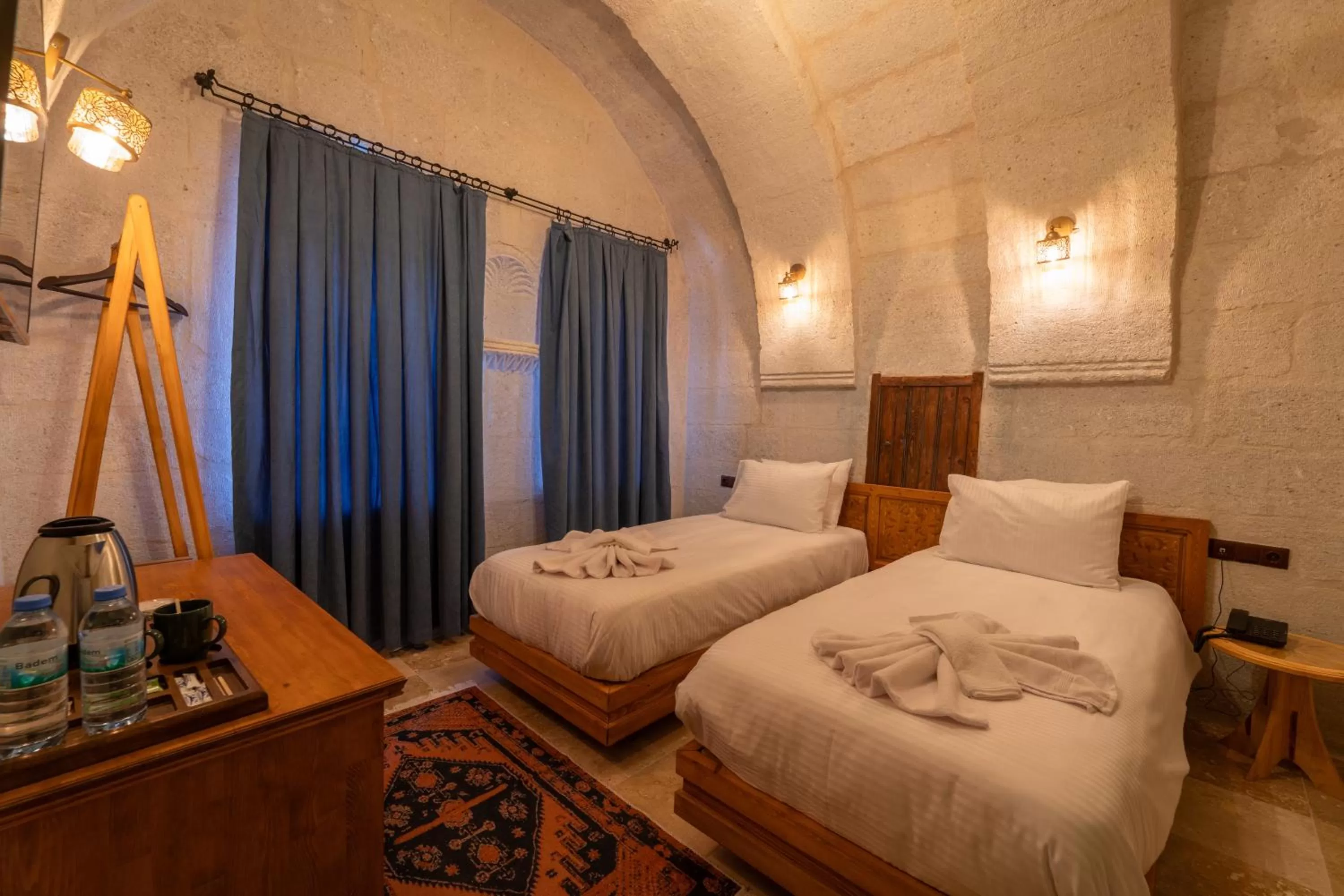 Bed in Göreme Escape Cave