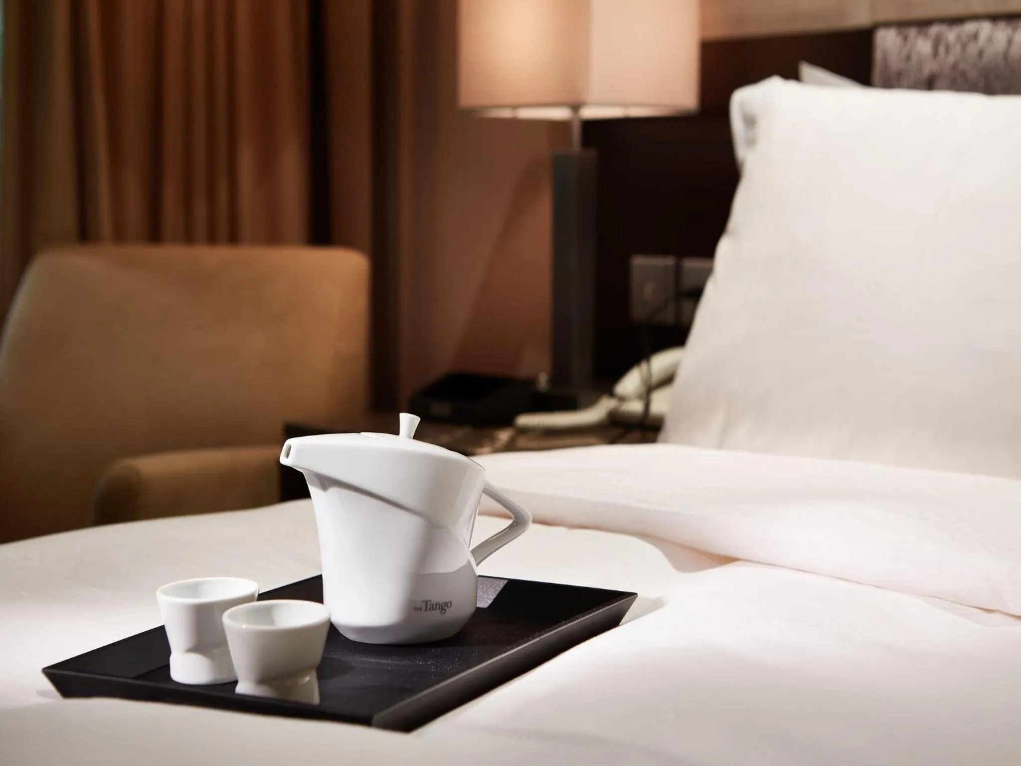 Coffee/tea facilities, Bed in The Tango Hotel Taipei XinYi