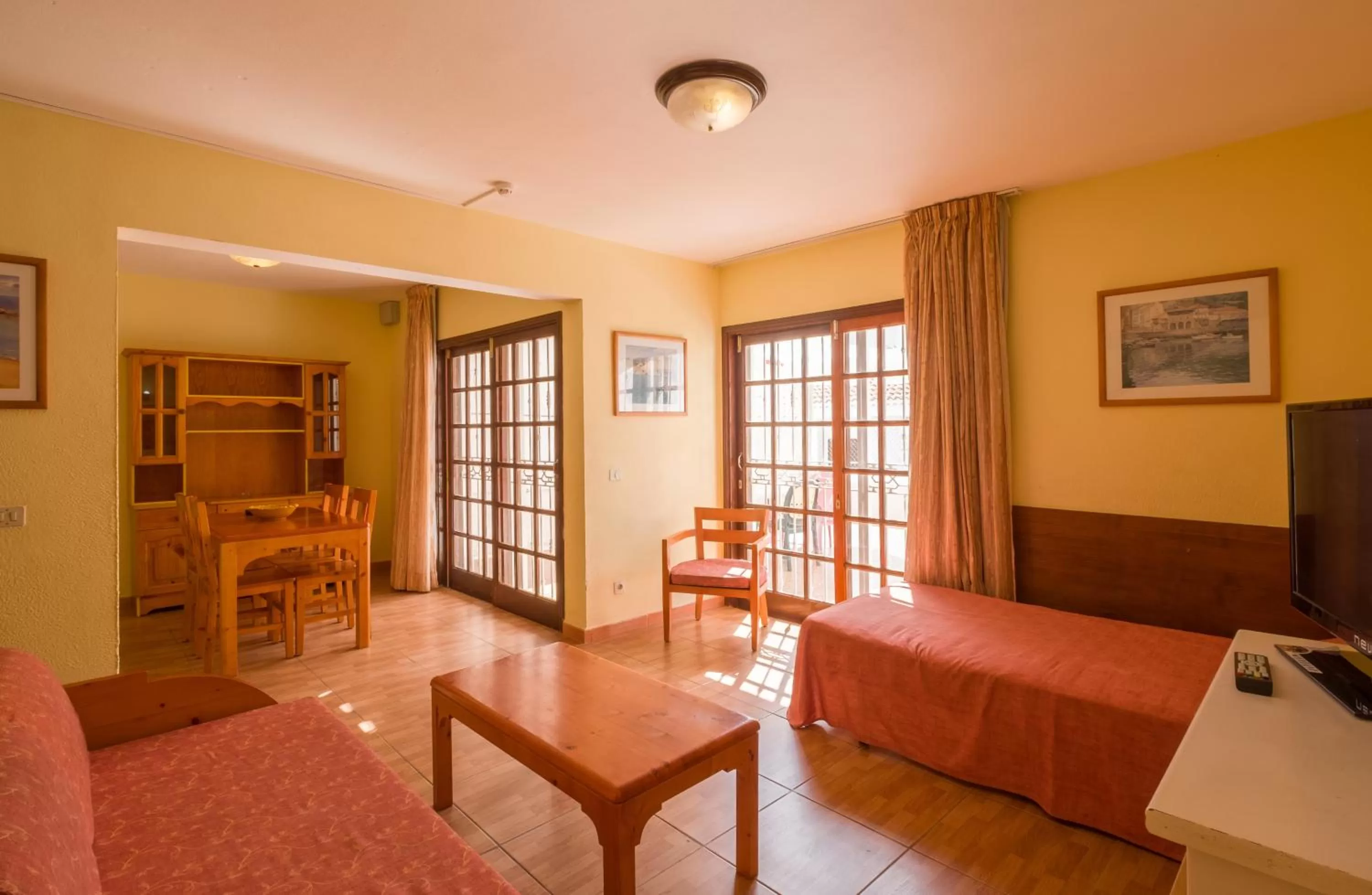 Living room in Apartamentos Tinerfe Garden