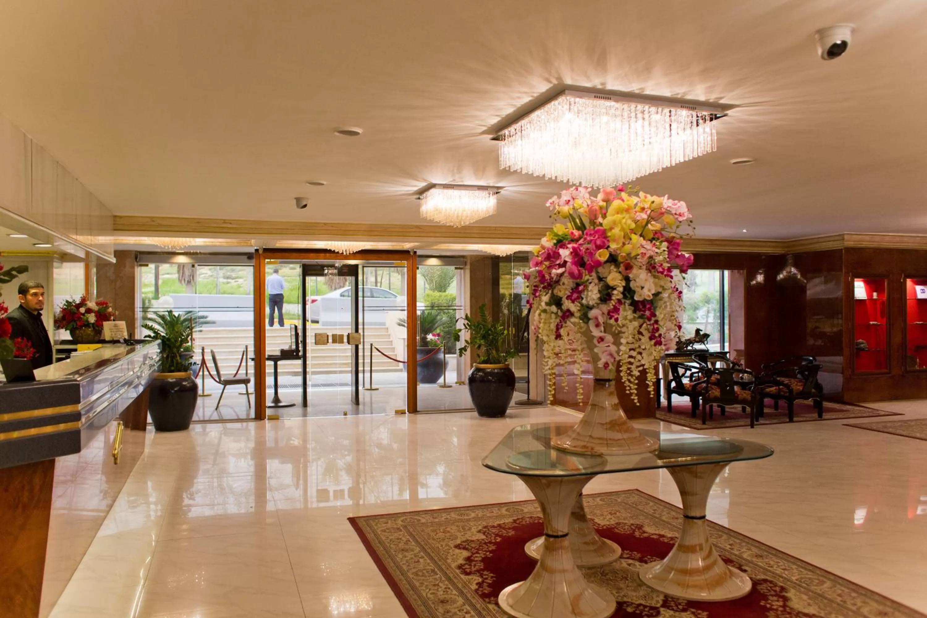 Lobby or reception in Amman International Hotel