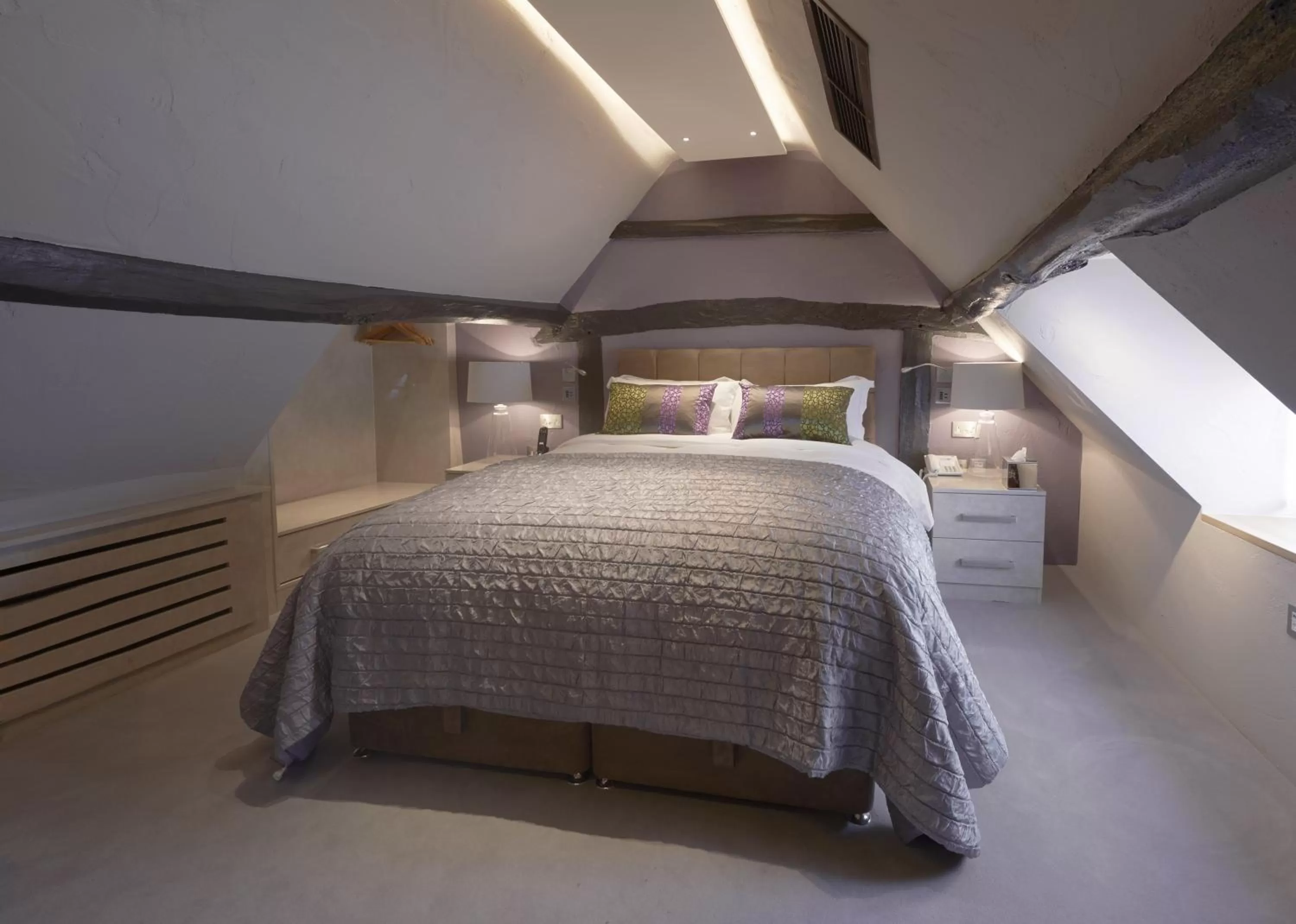 Bedroom in The Dog and Badger