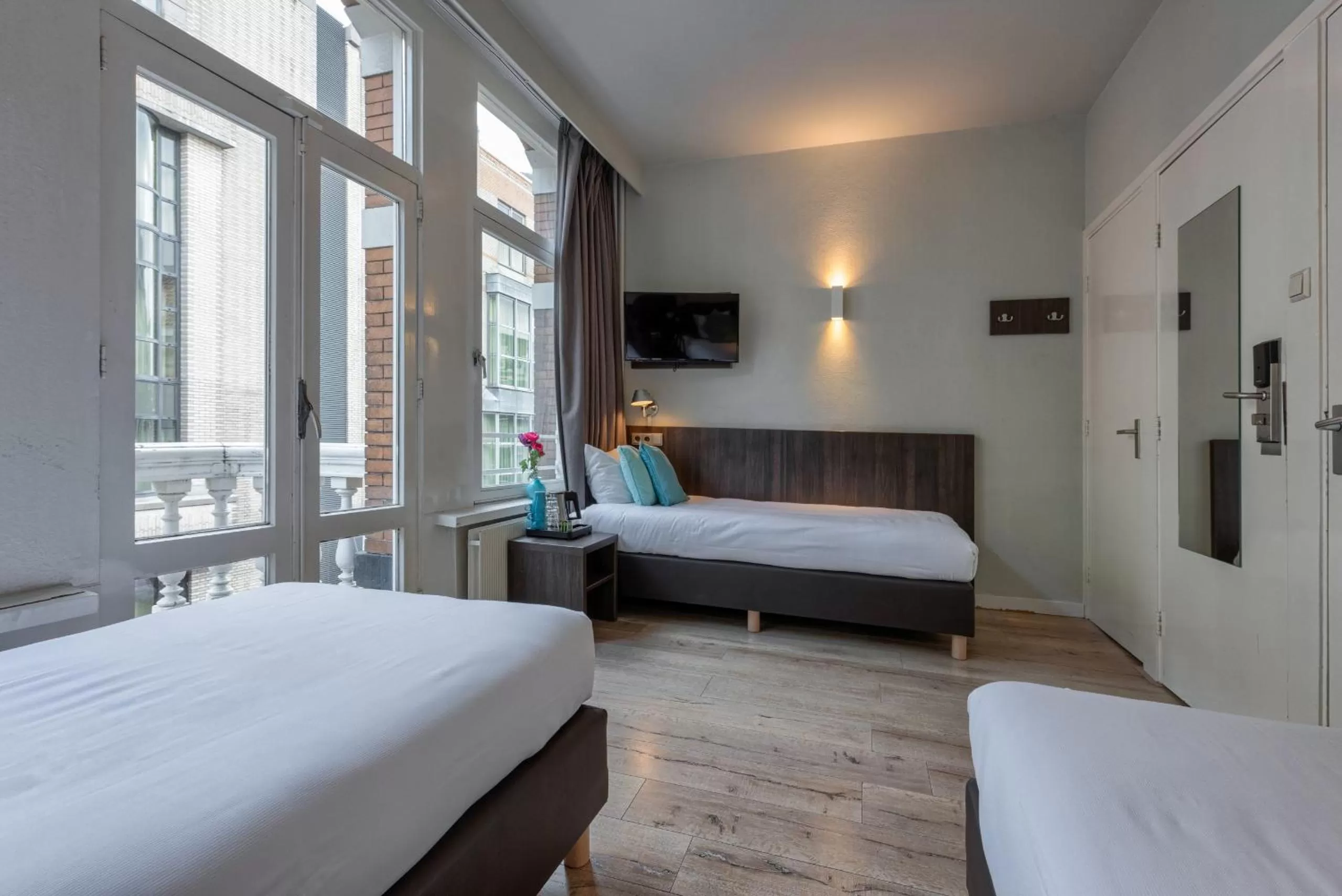 Bed in Hotel Damsquare