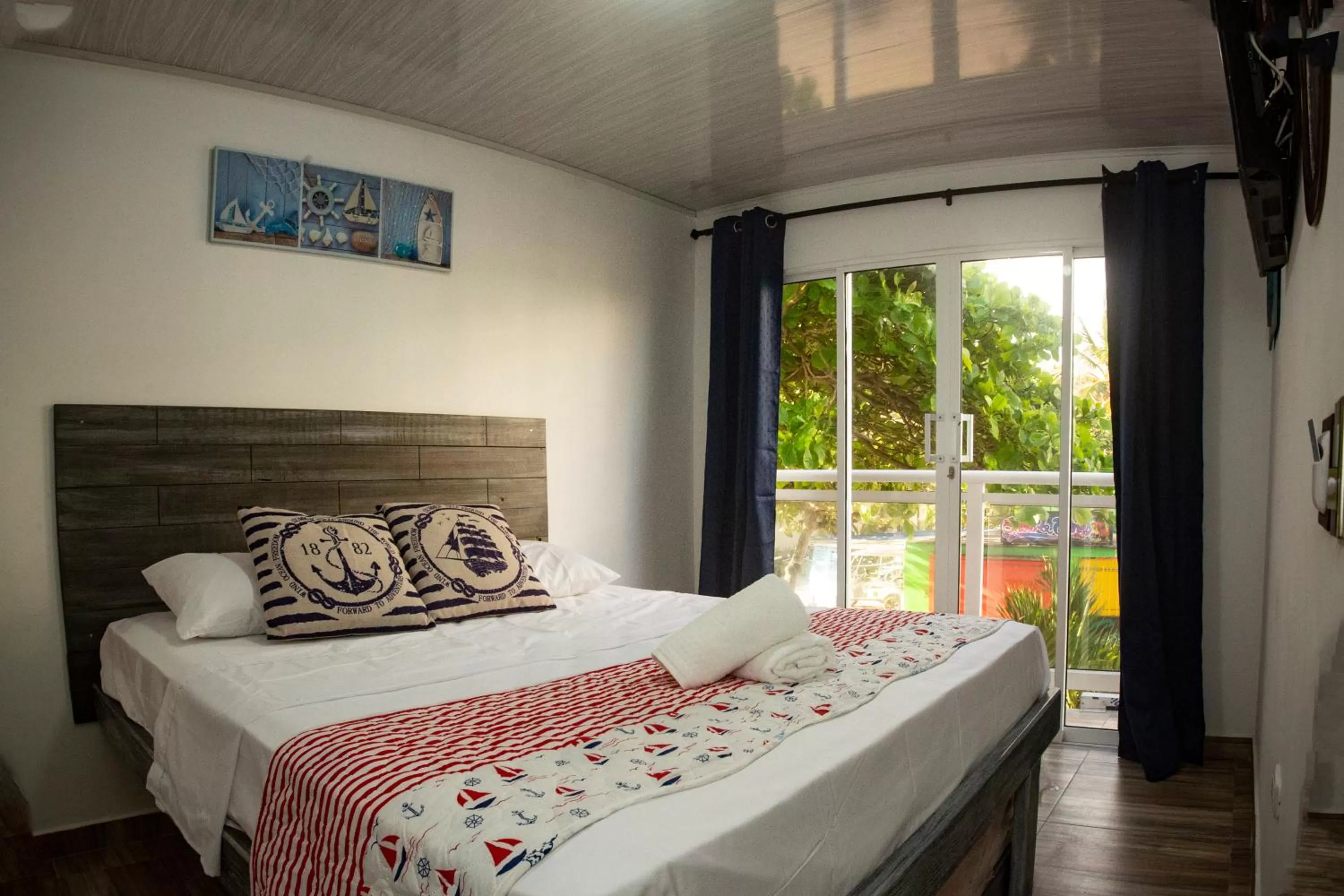 Bed in Hotel Nauticus