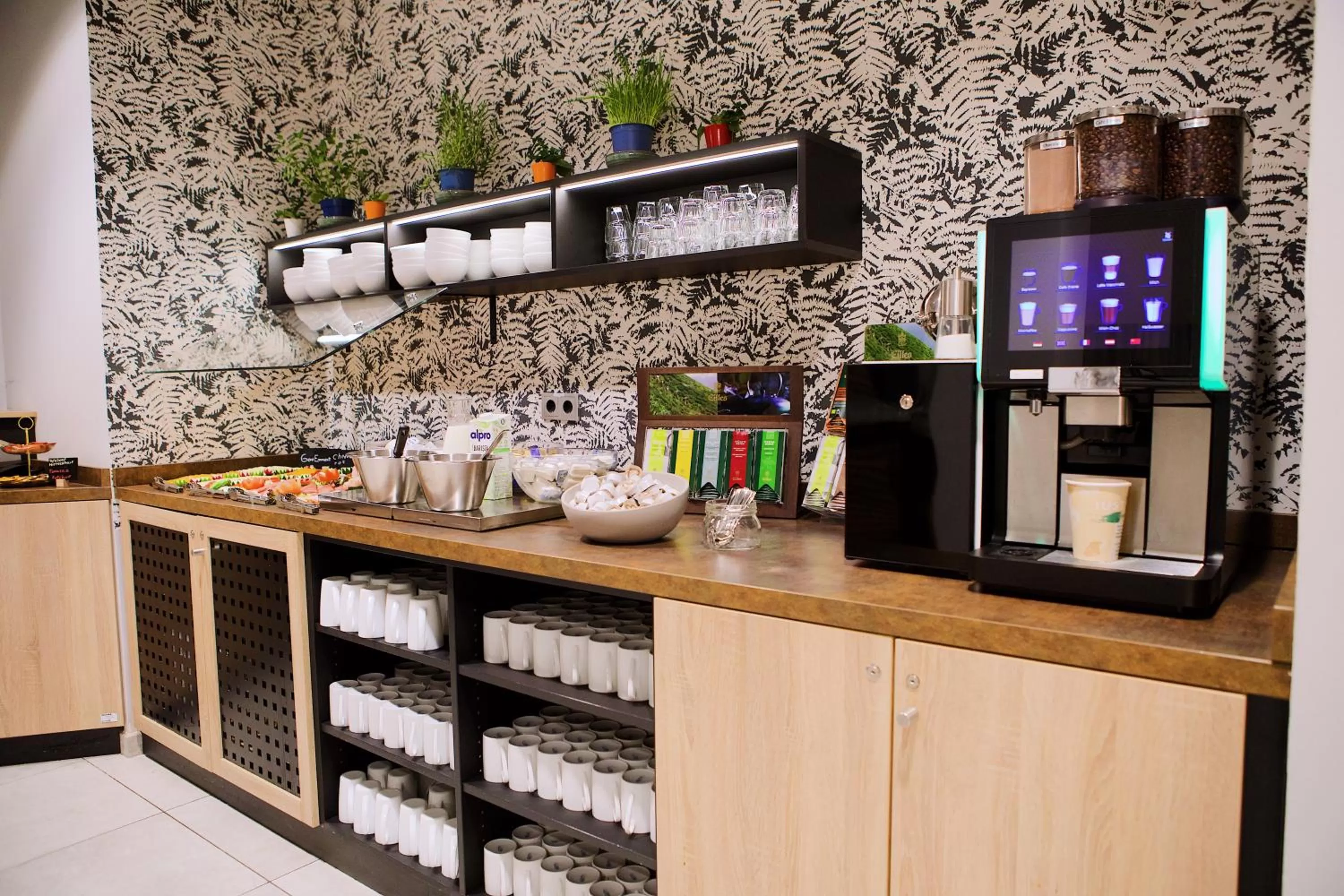 Buffet breakfast in Aparthotel Adagio Access Freiburg