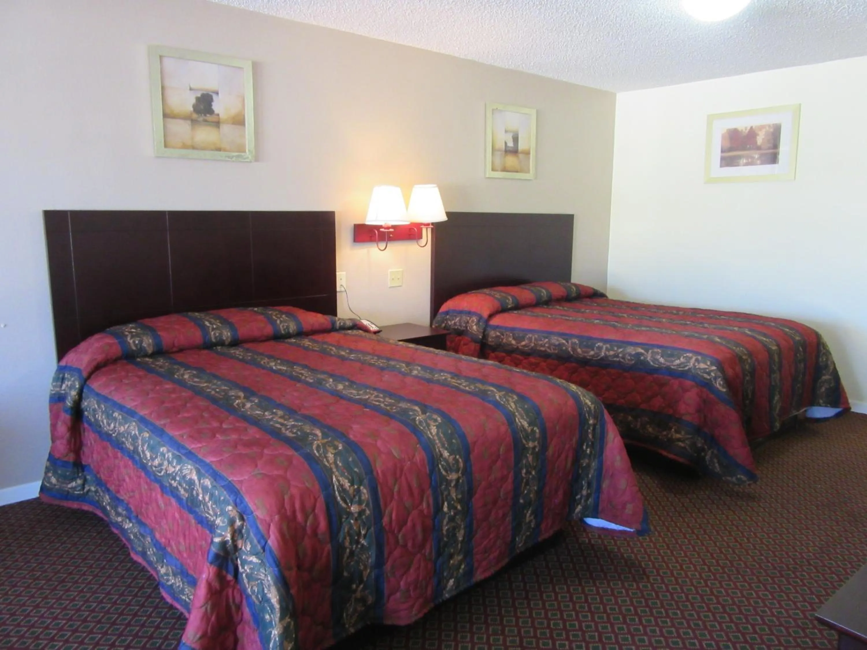 Bed in Royal Inn Abilene