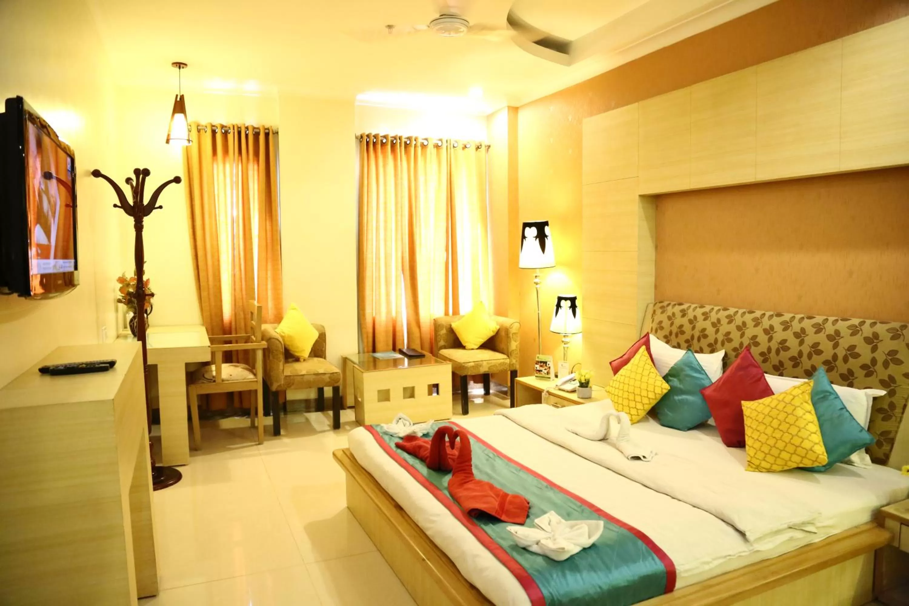 Photo of the whole room, Bed in Hotel Rajshree & Spa