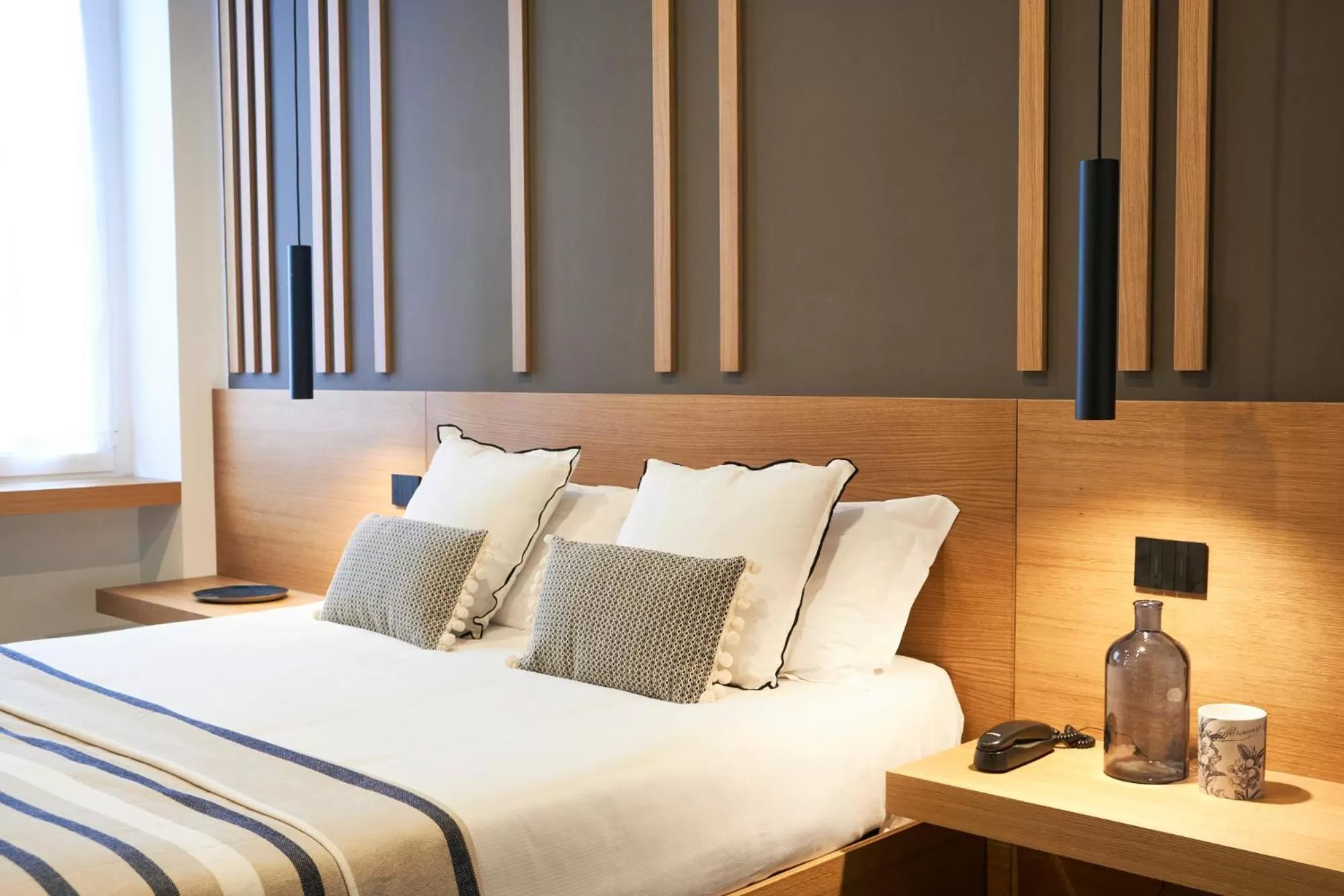 Bed in Central Lodge Hotel